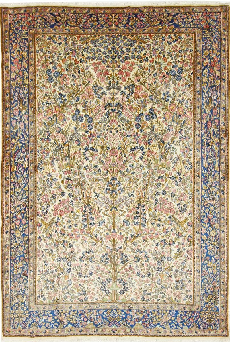 Orientteppich mm Nain Orientteppich Handgeknüpfter Trading, 179x264 / Perserteppich, rechteckig, 12 Kerman Höhe: