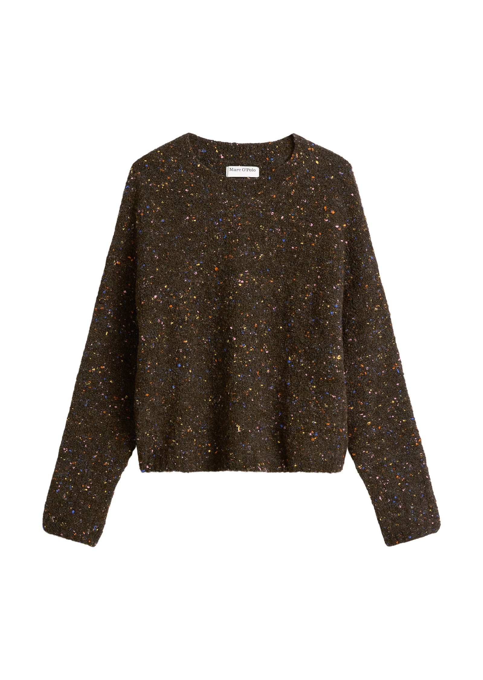 Strickpullover aus Schurwolle-Viskose-Mix