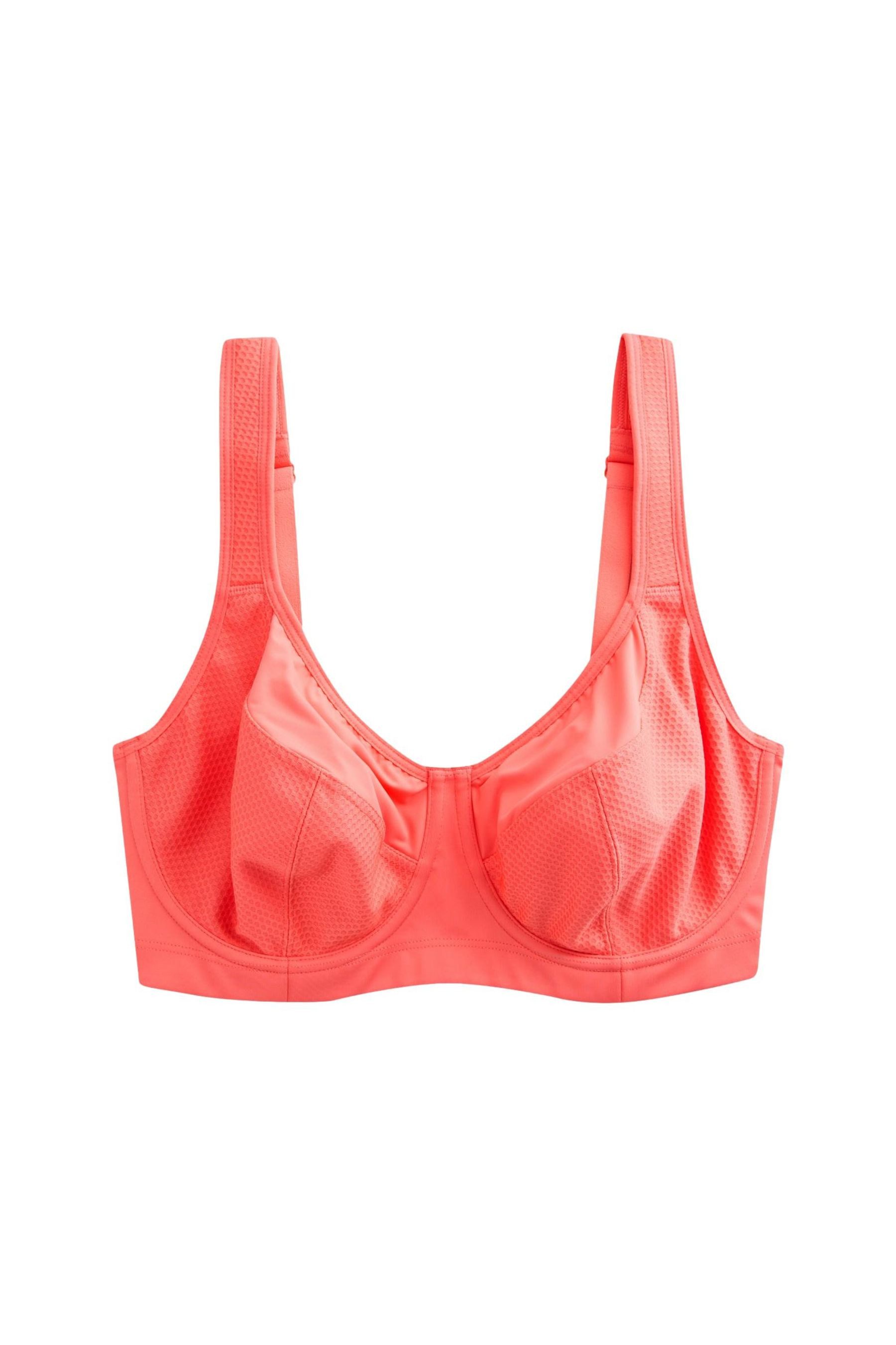 Sport-BH Unwattierter Dry Tech Vollschalen-Sport-BH, DD+