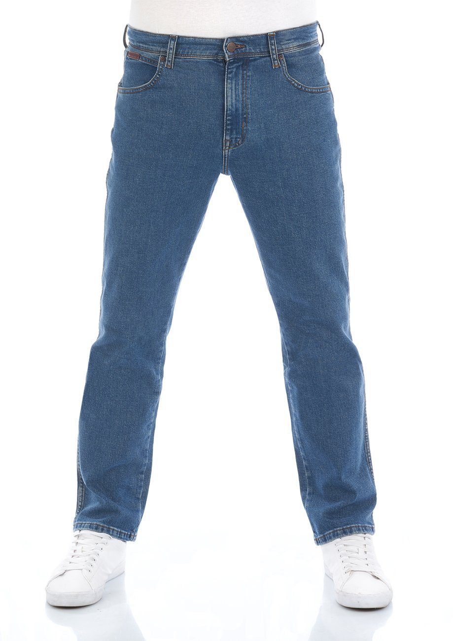 Wrangler Straight-Jeans Herren Jeanshose Texas Stretch günstig online kaufen