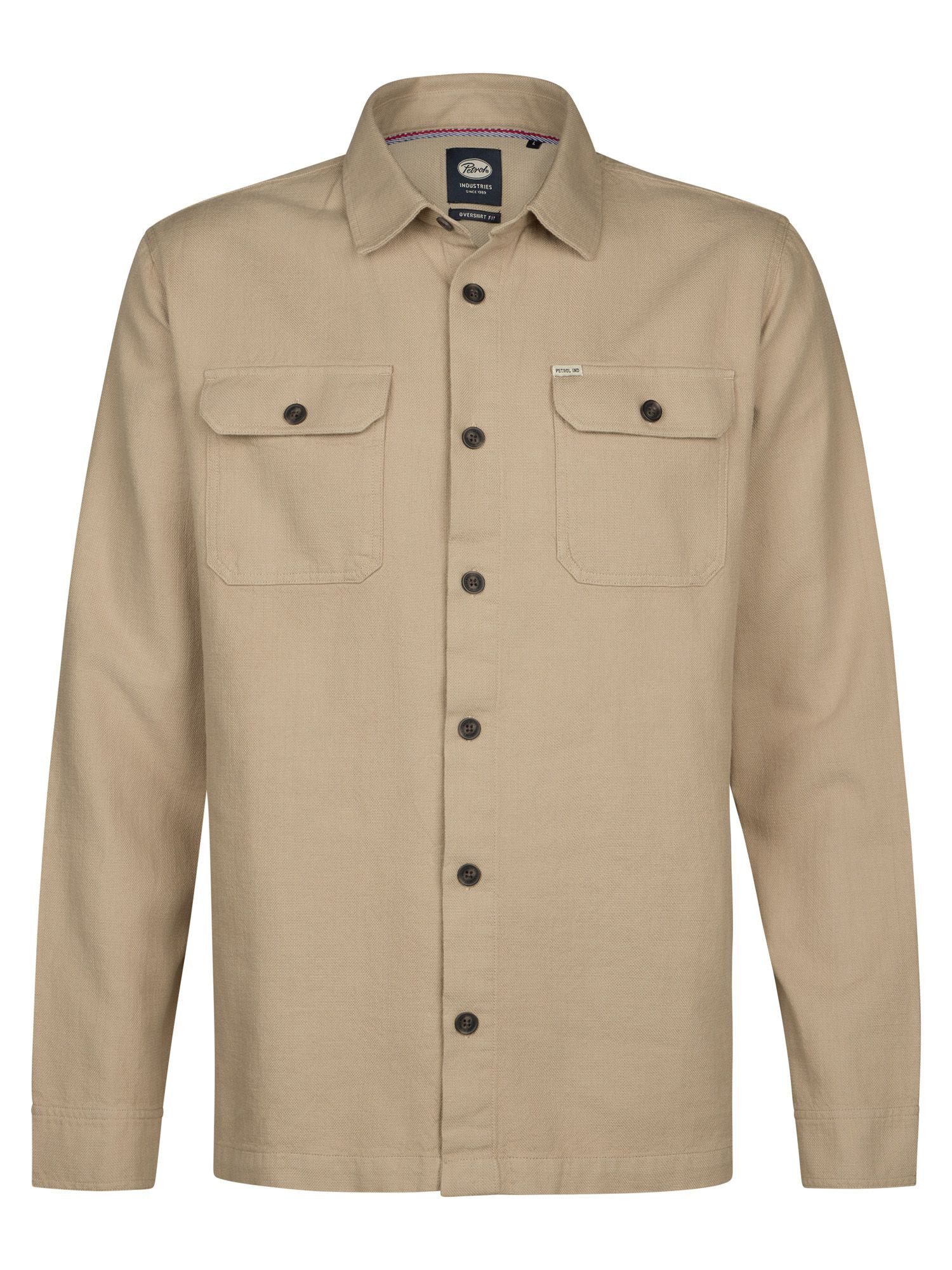 Langarmhemd Men Shirt Long Sleeve Uni