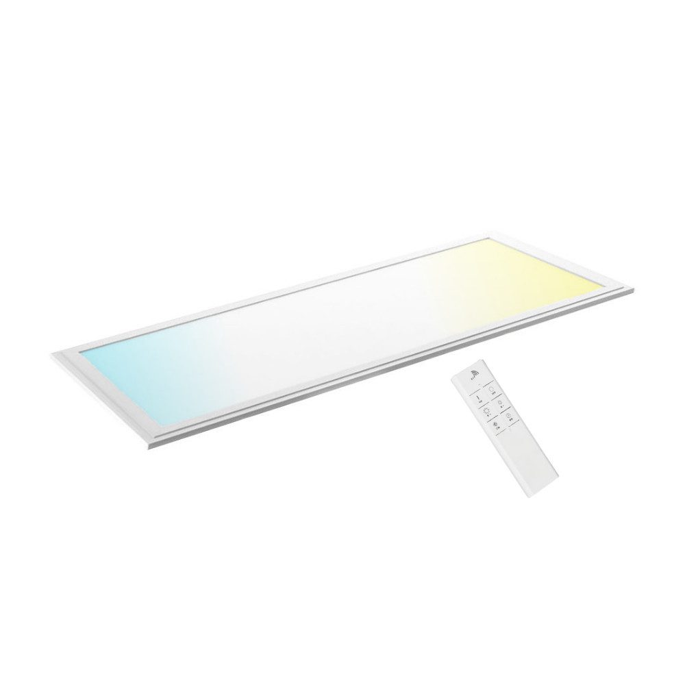 ENOVALITE LED Rasterleuchte ENOVALITE LED Panel 36 W 3000 K, 4000 K, 6000 K, LED fest integriert, Farbwechsler