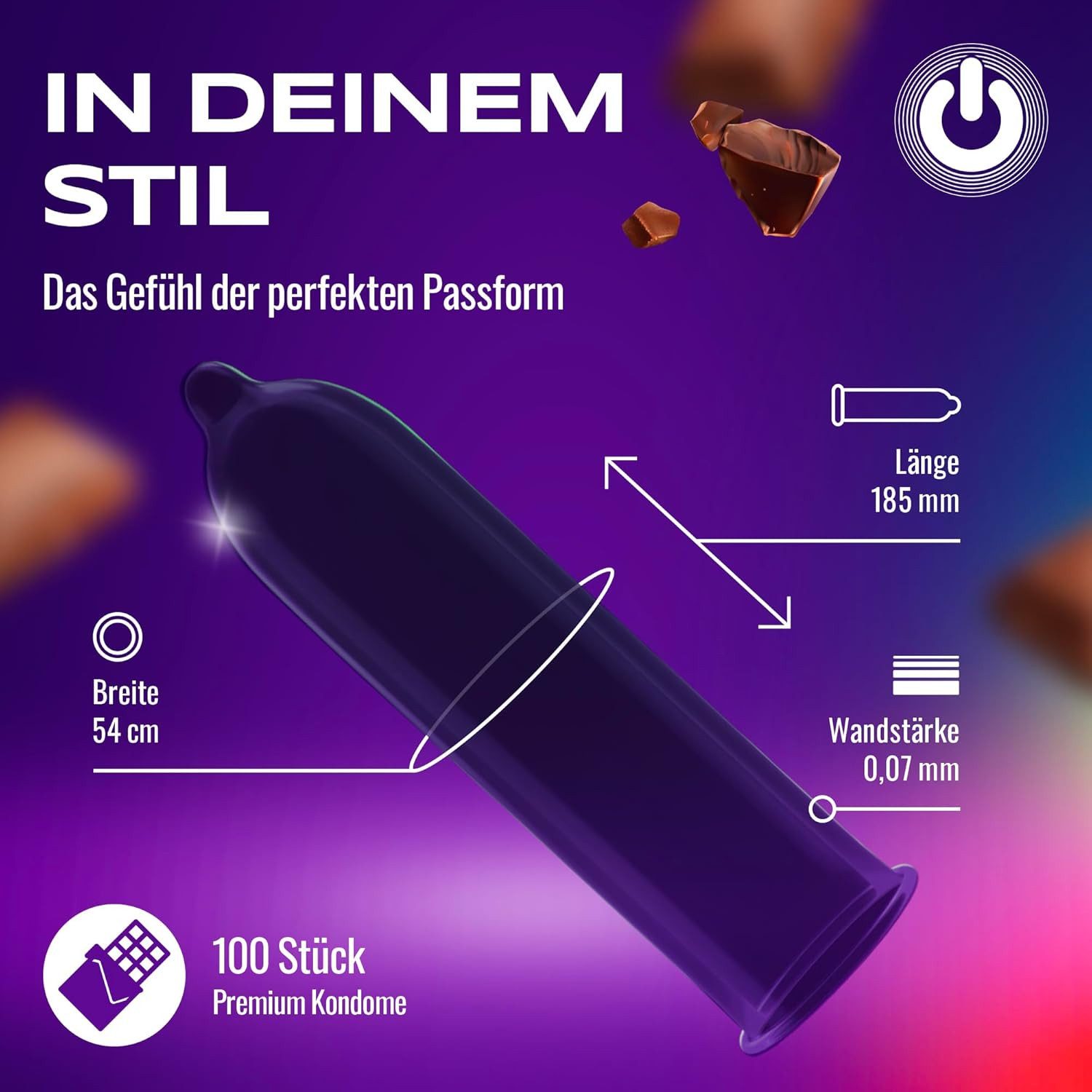 ON Condoms Kondome verschiedene Sorten Premium Preservative, Natur, extra dünn, gerippt, stimulierend, aromatisiert
