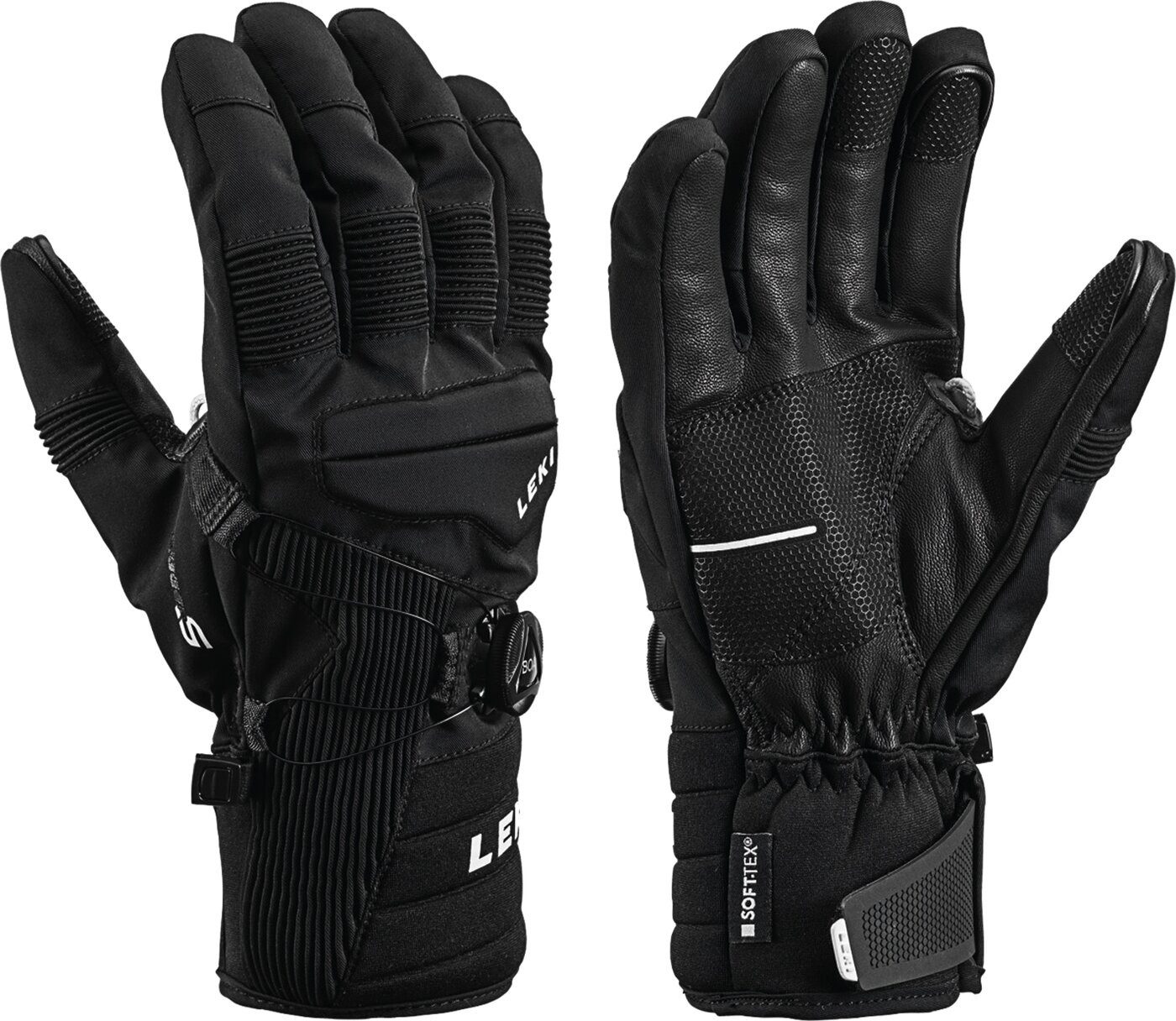 Leki Skihandschuhe HS Progressive Tune S Boa mf t SCHWARZ