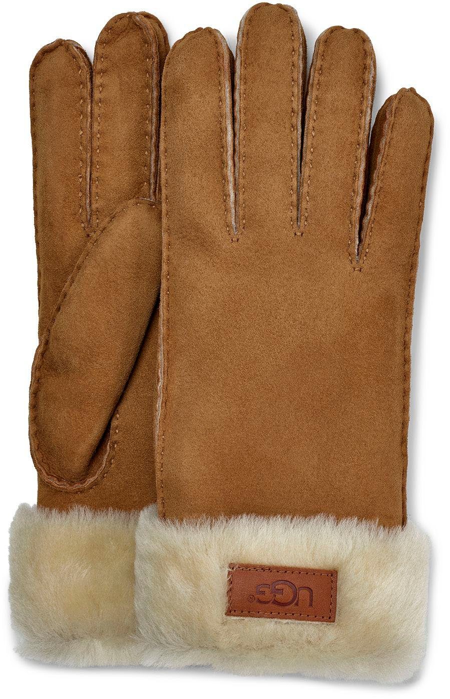 UGG Lederhandschuhe W TURN CUFF GLOVE günstig online kaufen