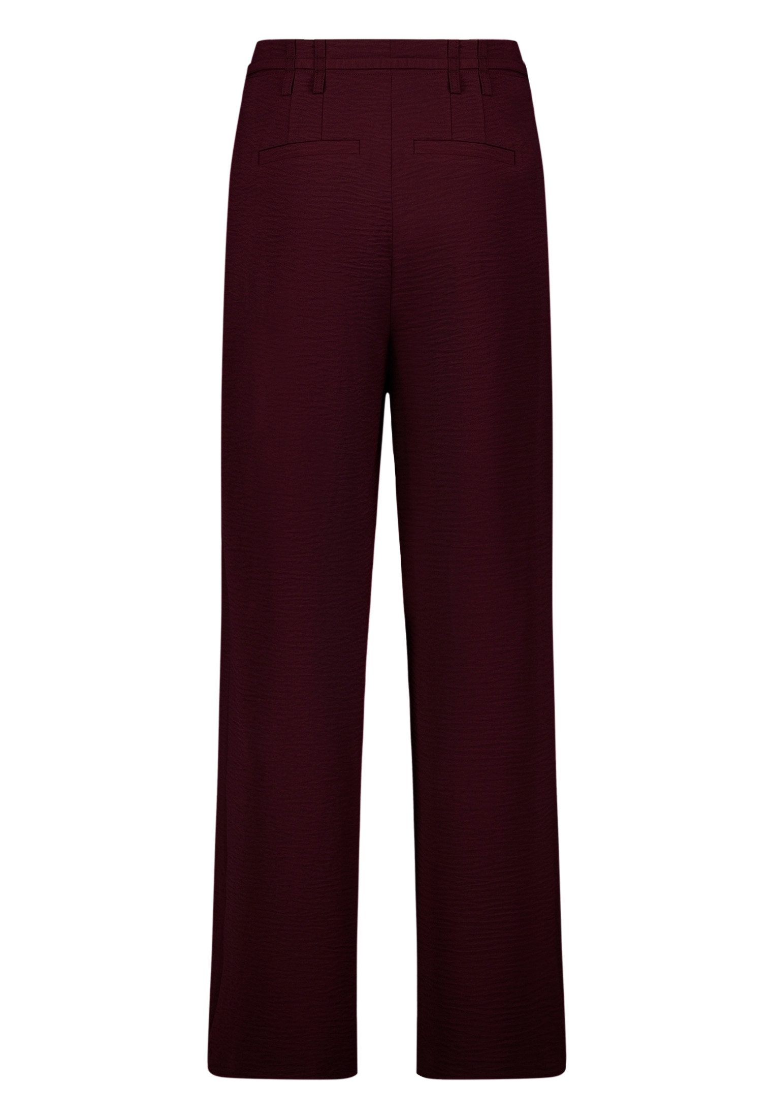 Zero Stoffhose Damen fit Hose mit Bindegürtel Material