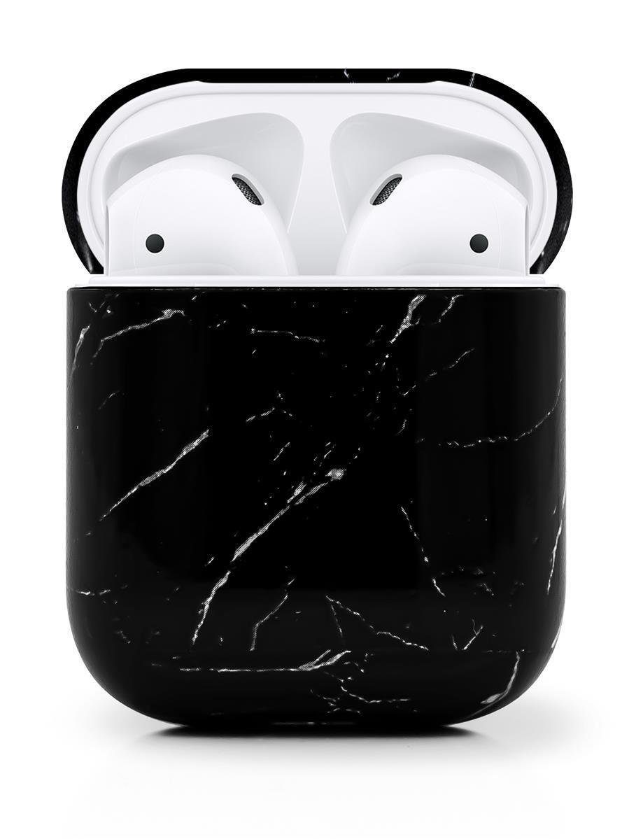 MyGadget Kopfhörer-Schutzhülle »Hardcase Hülle Glänzend Marmor Muster Case  Cover« Apple AirPods 1 &