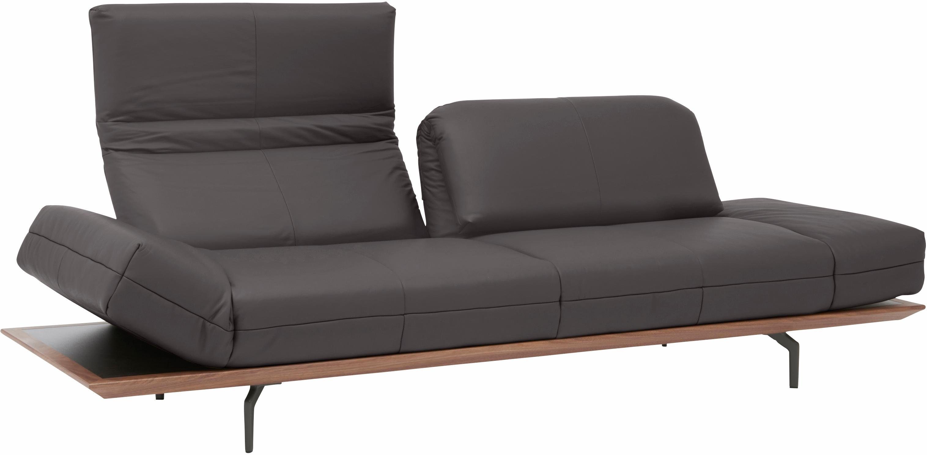 Creation BY ROLF BENZ 4-Sitzer CR.420, Designsofa, Loungesofa, in 2 Qualitäten, Holzrahmen in Eiche Natur oder Nußbaum, Breite 252 cm