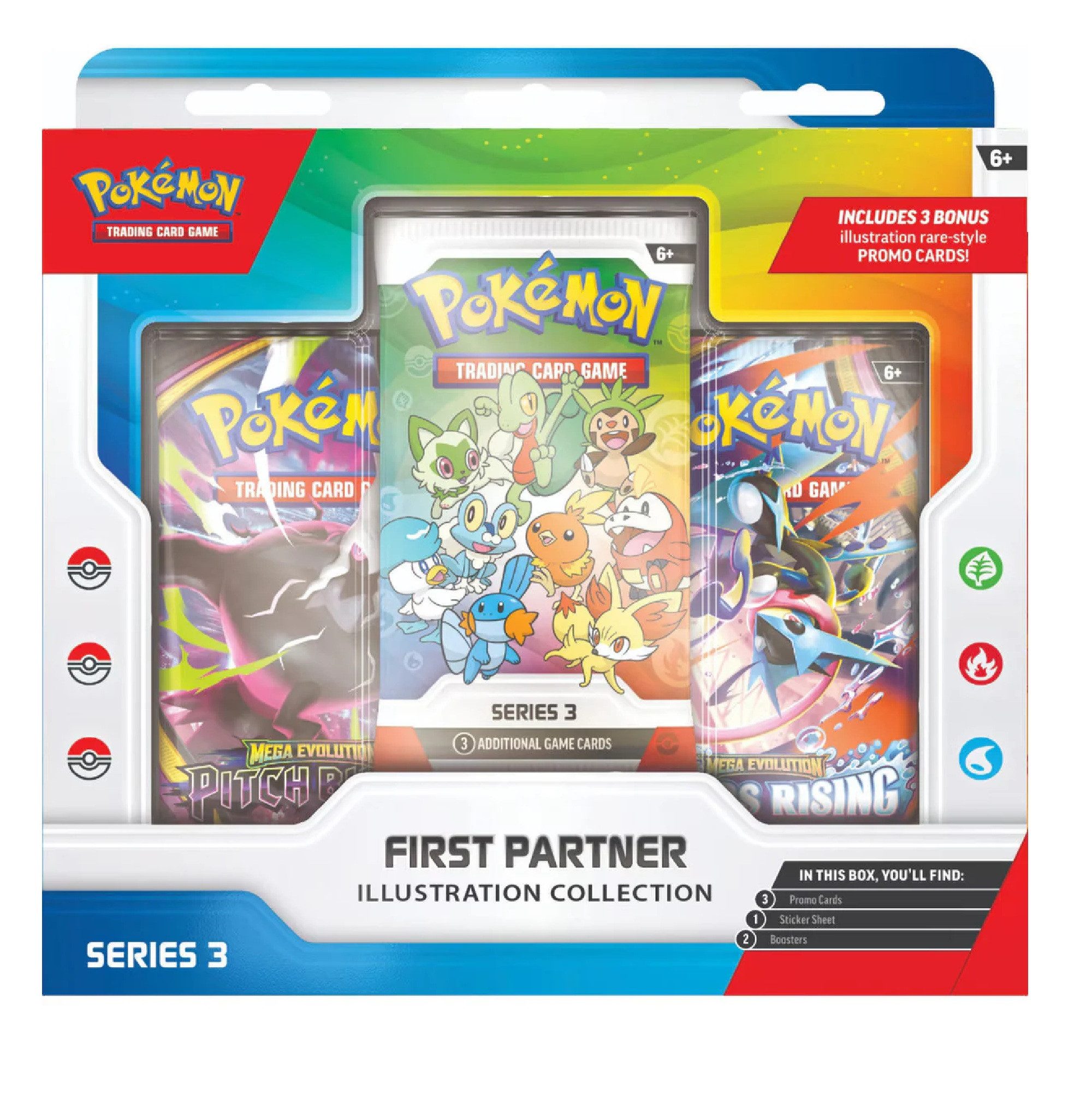 The Pokémon Company International Sammelkarte Pokemon First Partner Collection serie3 (Englisch)