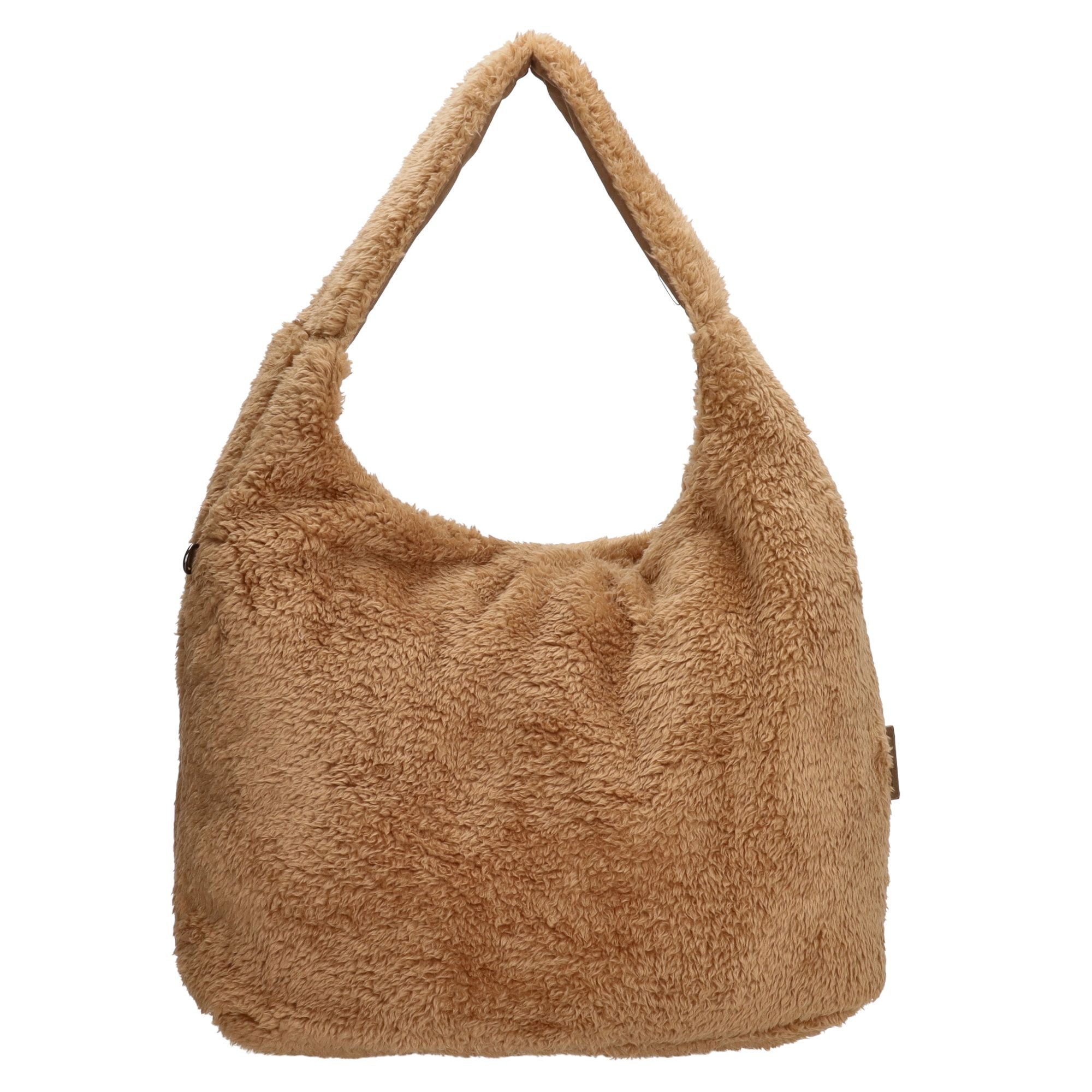 Christian Wippermann Umhängetasche Große Schultertasche Umhängetasche (einzeln), Teddy Plüsch – Bild 2 von 5
