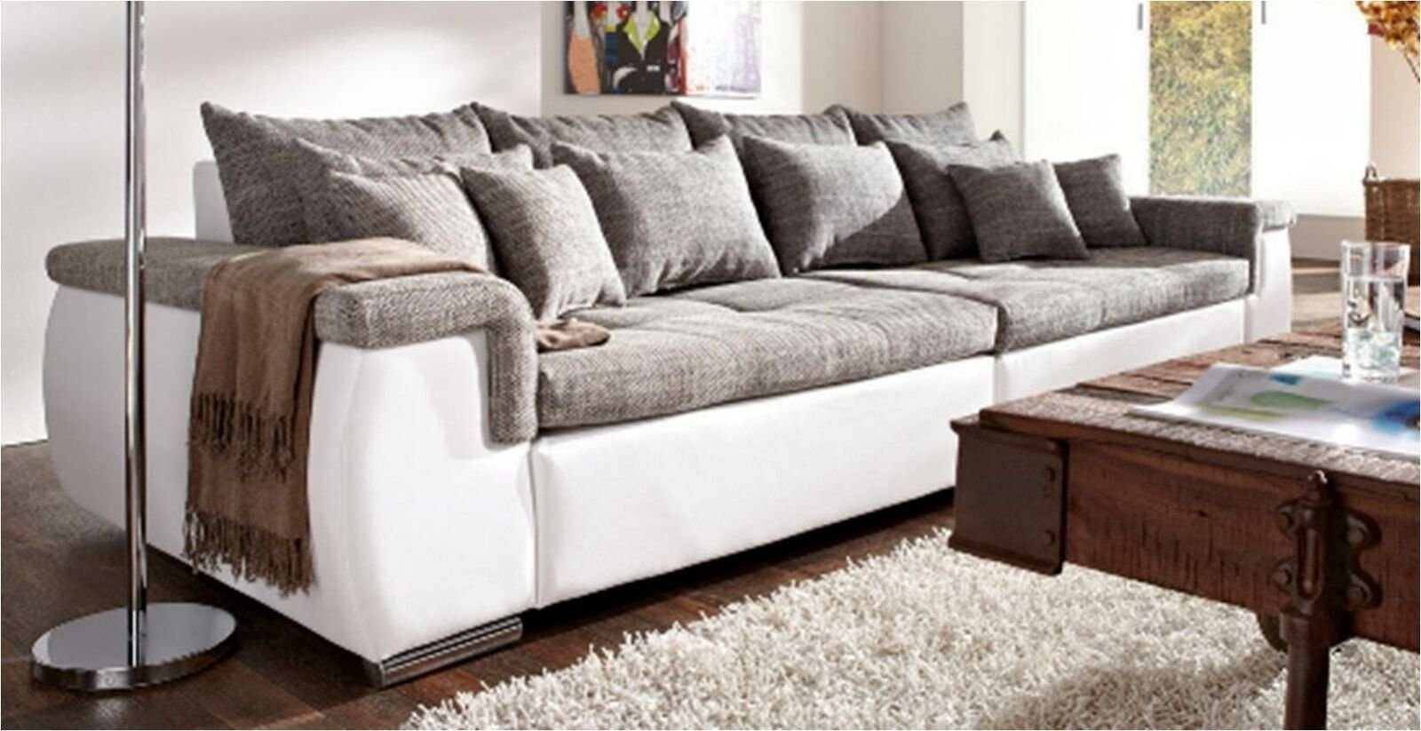 JVmoebel Sofa Couch Polster Europe 4er Sofas Sofa Wohnzimmer, Design Made Sitz in Moderne