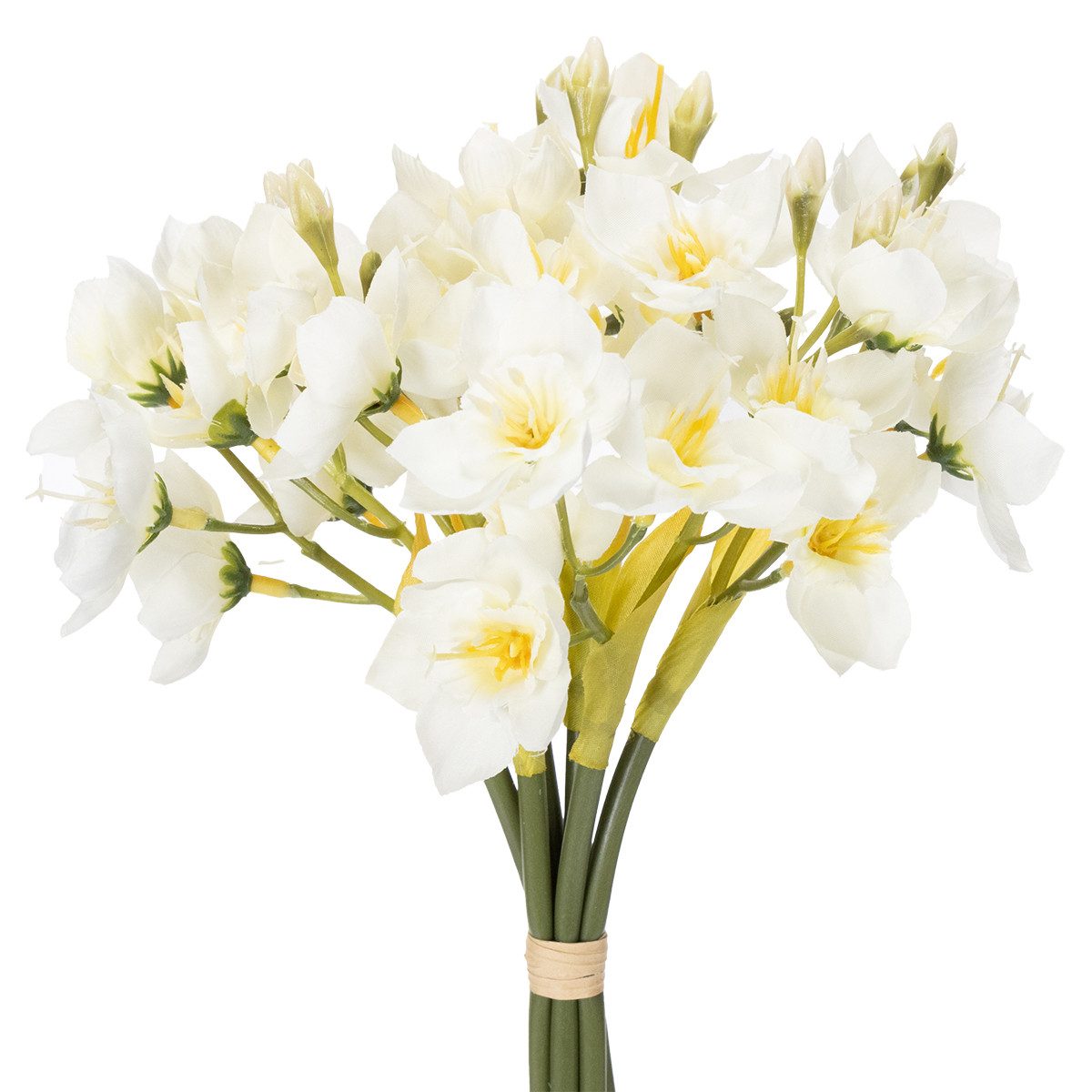 Kunstblume Narzissen Kunstblumen Dekoration Hochzeit Frühling langlebig, 6 Stück, Florists Products, Höhe 33 cm
