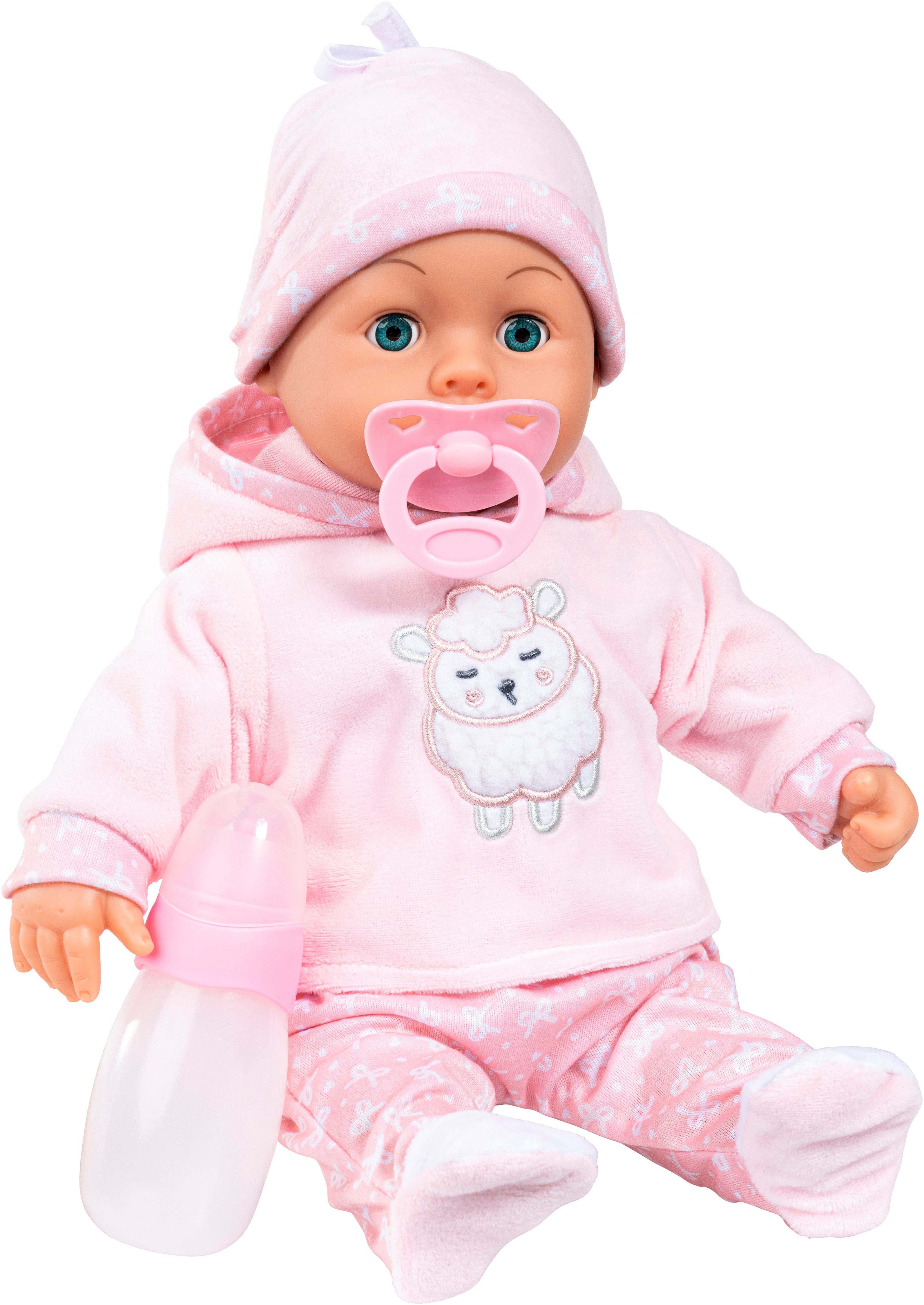 Bayer Babypuppe First Words 38 cm hellrosa