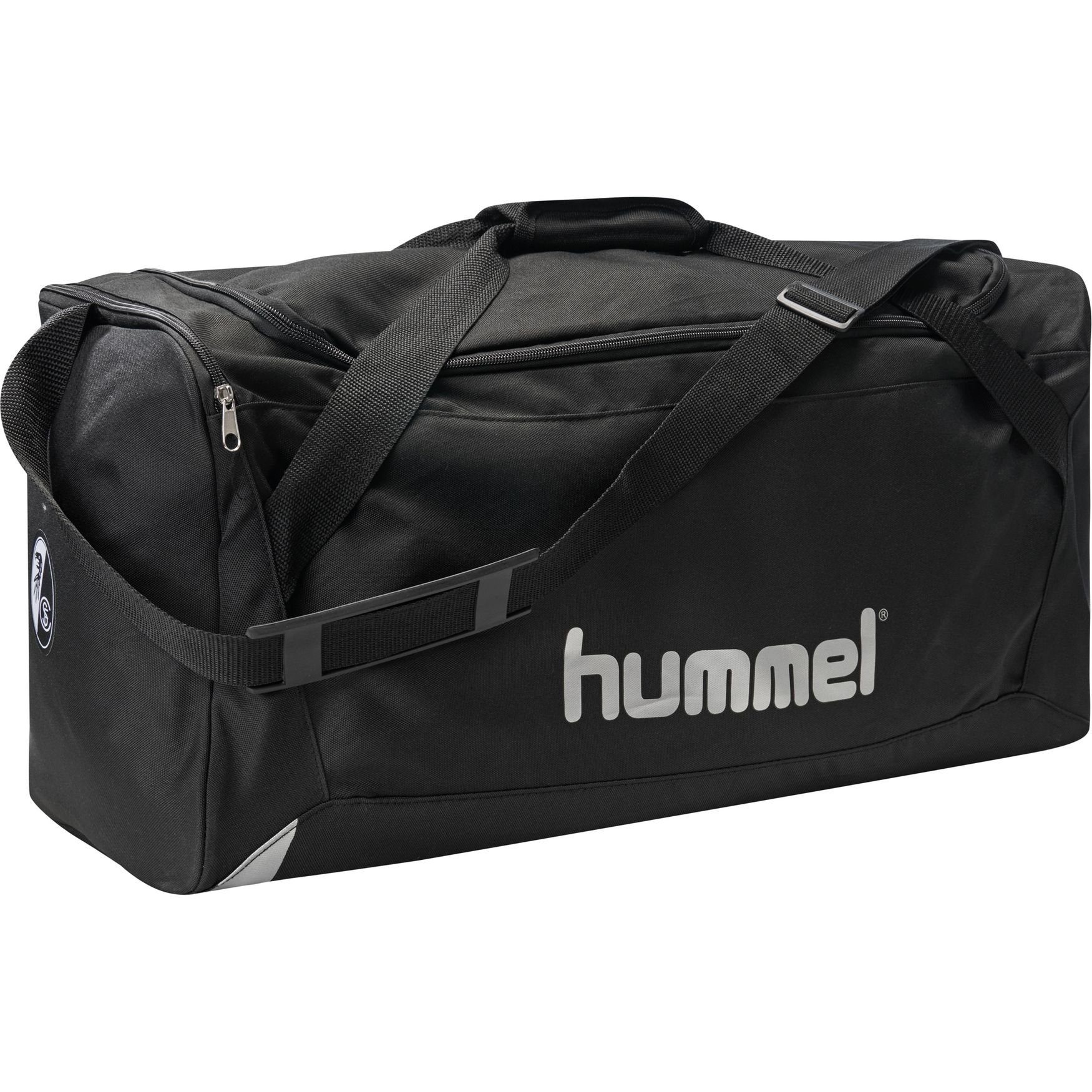 in & SPORTS Reisetasche Sporttasche CORE Trainings- Schwarz BAG, 5123 Klassische Sporttasche hummel