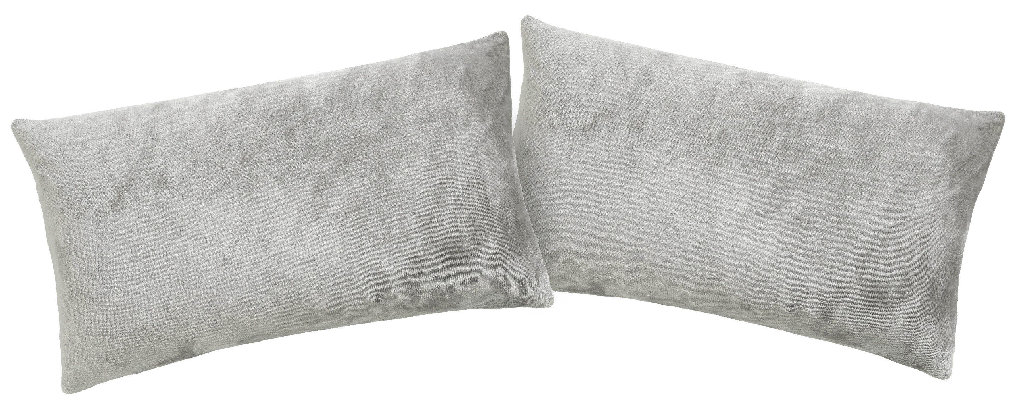 OTTO home Kissenbezug Desner3, besonders weich im Griff, Cashmere-Touch, (2 Stück), Kissenhülle mit Reißverschluss