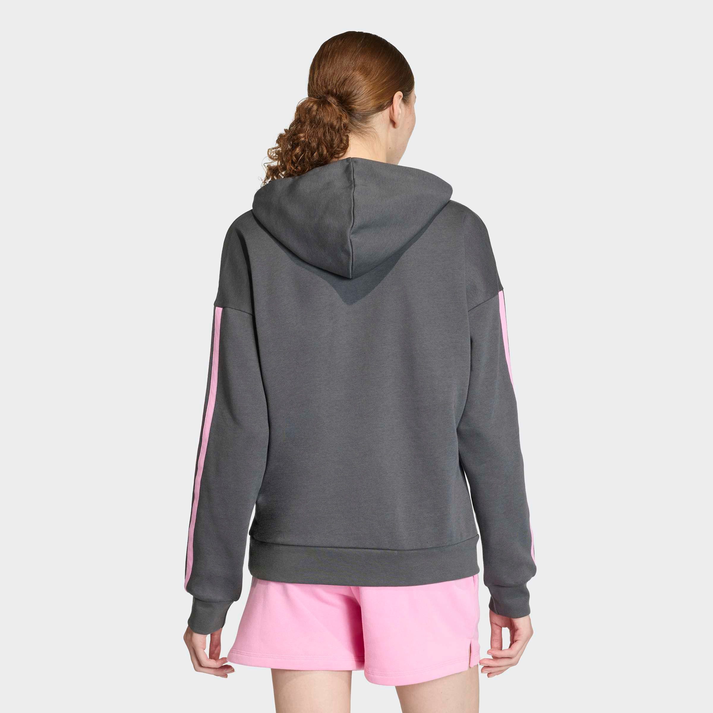 adidas Sportswear Kapuzensweatshirt ESSENTIALS 3-STREIFEN FLEECE-HOODIE