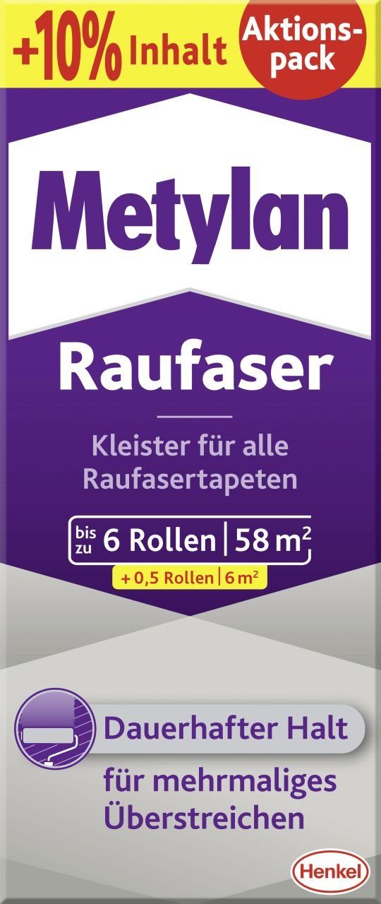 Kleister Rauhfaser + 360g 10% Metylan Metylan