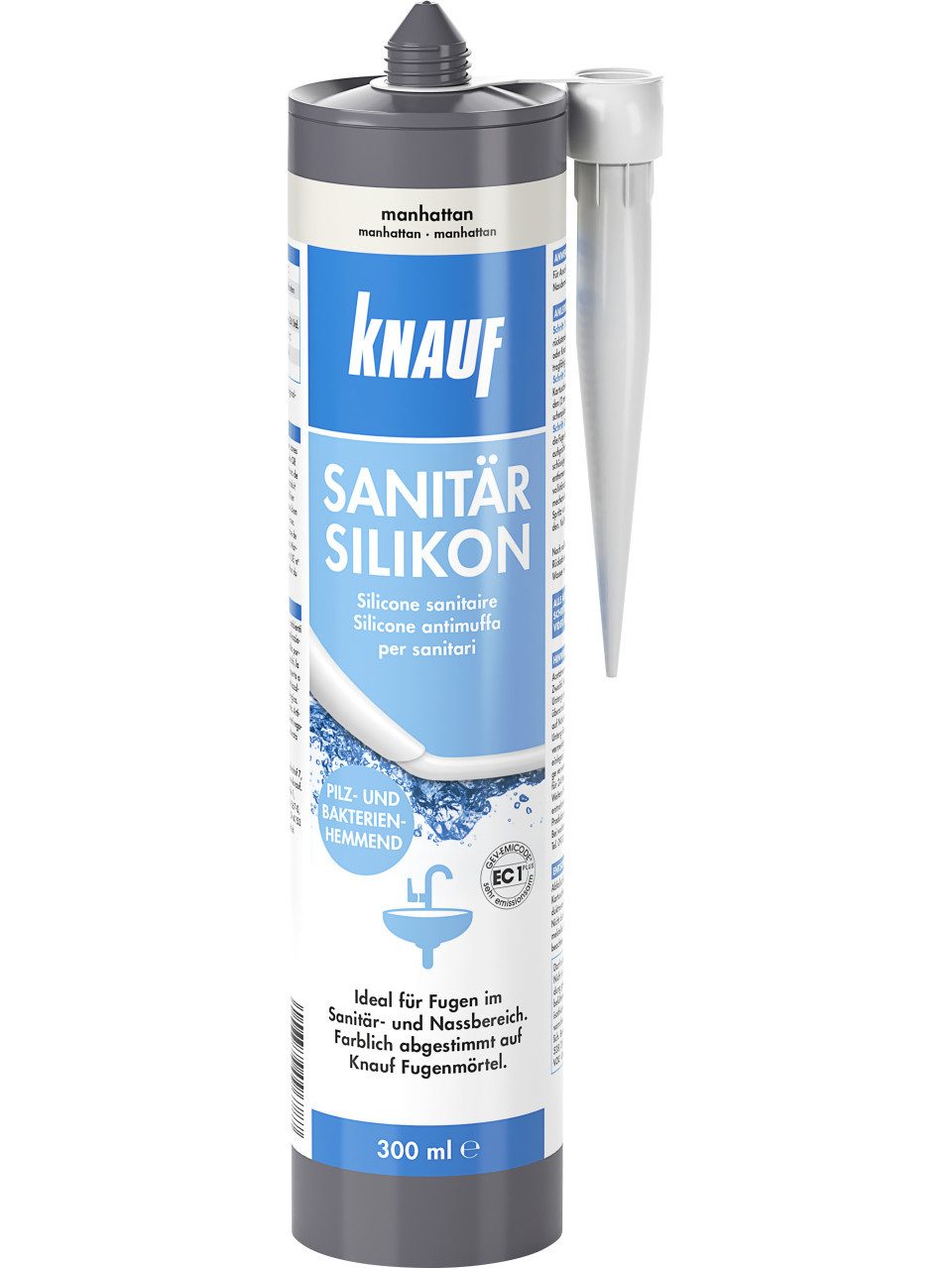 KNAUF Silikon Knauf Sanitär Silikon manhattan 300 ml