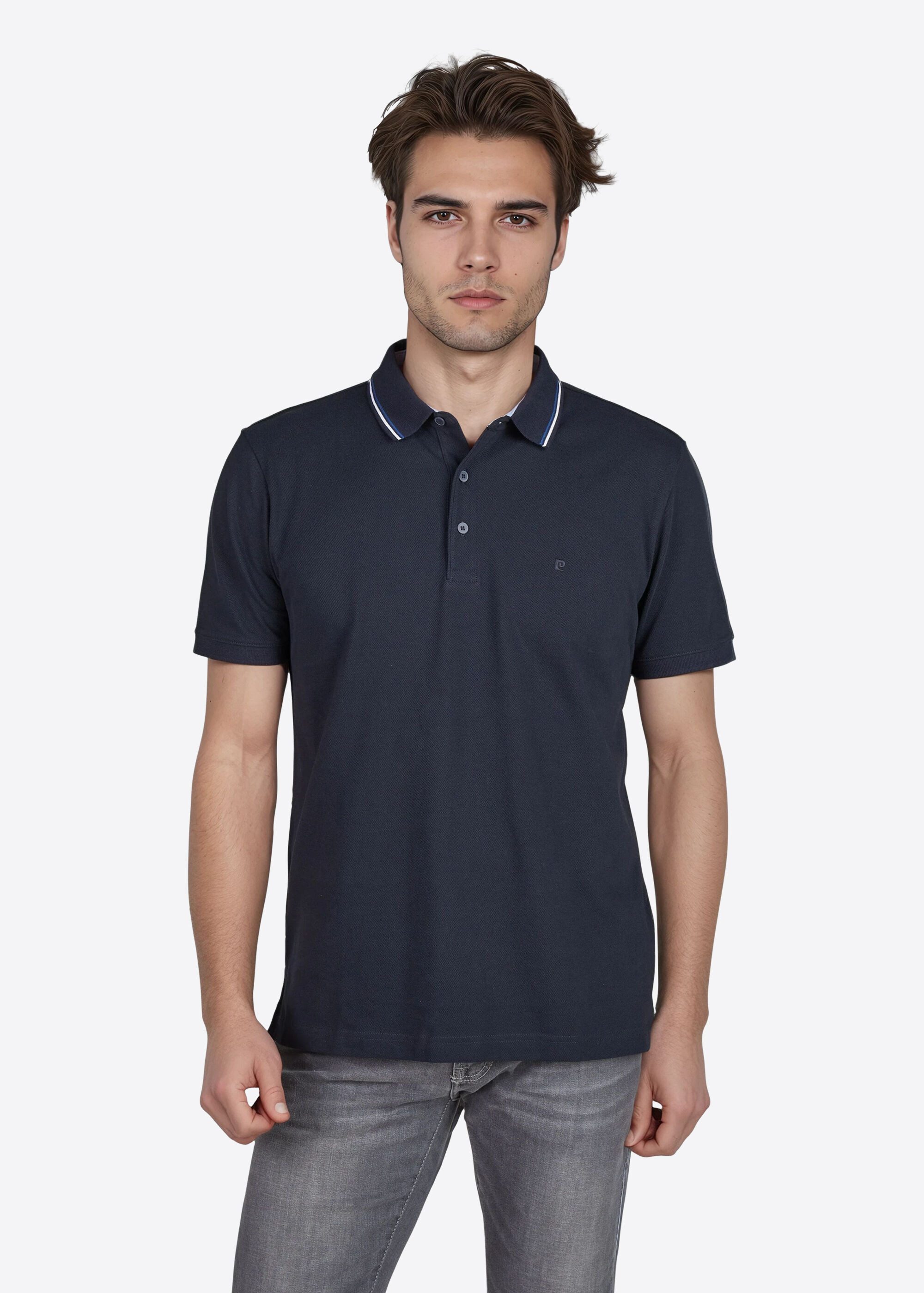Pierre Cardin Poloshirt (1-tlg) mit klassischem Polo-Kragen