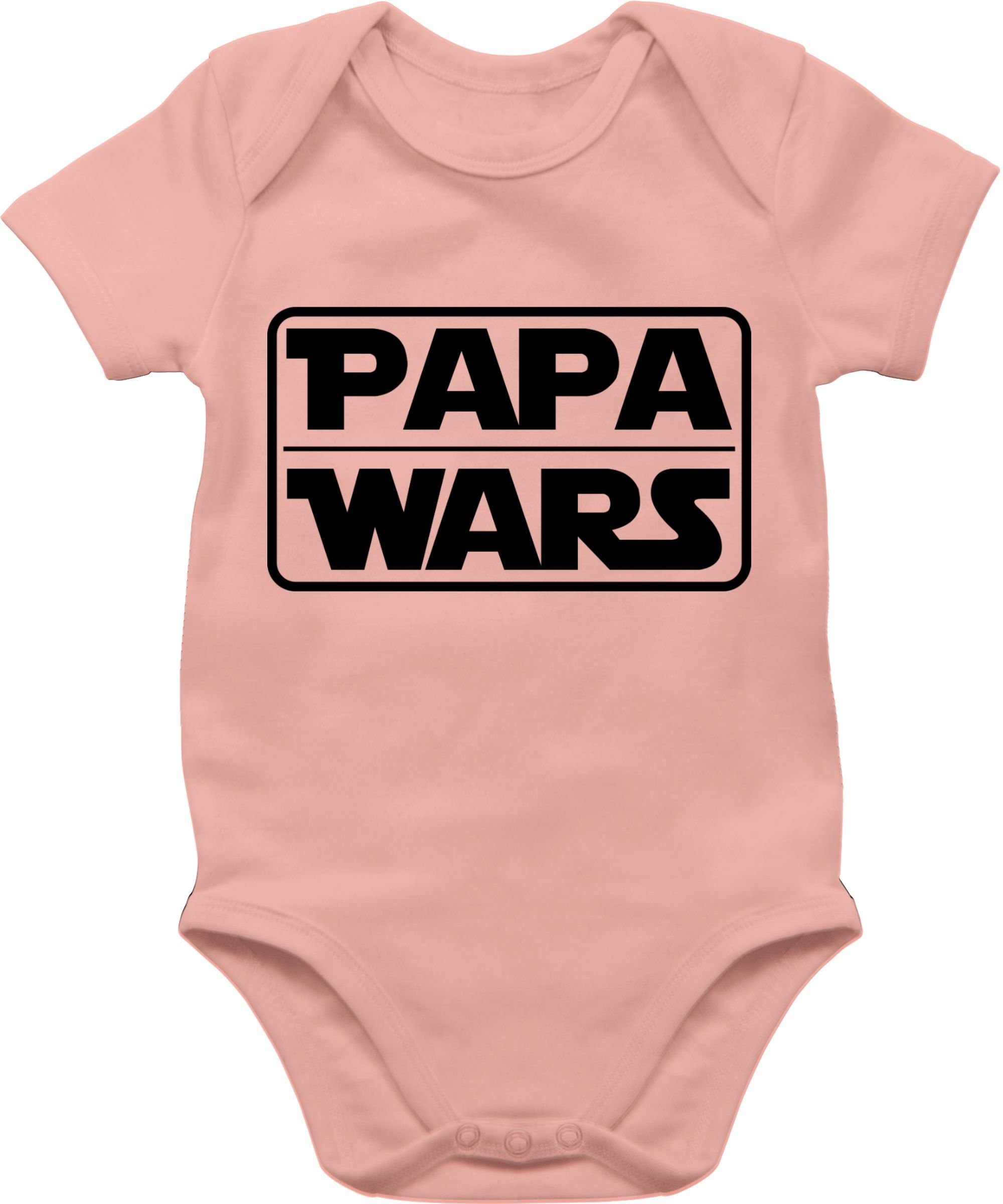 Shirtracer Shirtbody »Papa Wars Statement Sprüche Baby Baby Body Kurzarm« Spruch Sprüchen