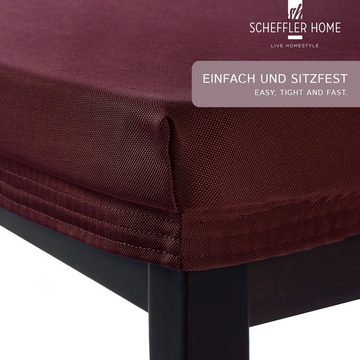 Stuhlbezug Marie Sitzbezug elastisch mit Fleckenschutz und Lotus Effekt, sh SCHEFFLER-HOME LIVE HOMESTYLE