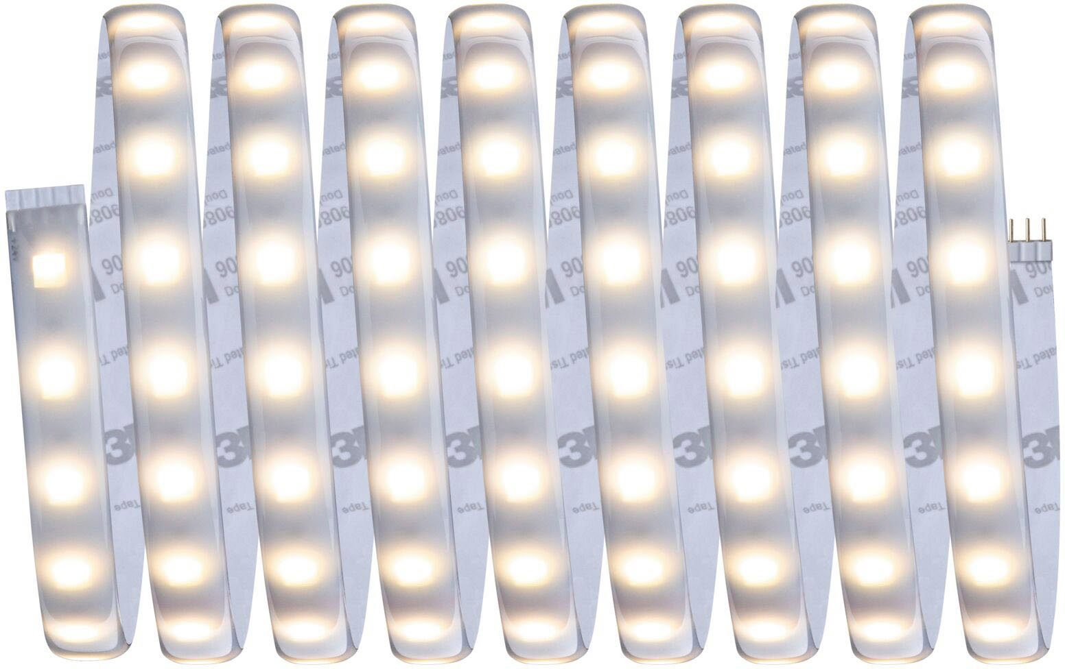 Paulmann LED-Streifen MaxLED 500 Basisset Smart Home Zigbee, 1-flammig, 3m, Tunable White, beschichtet