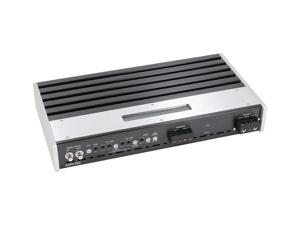 Ground Zero GZPA 2SQ 2-Kanal High-End SQ Class-AB Endverstärker (Anzahl Kanäle: 2)