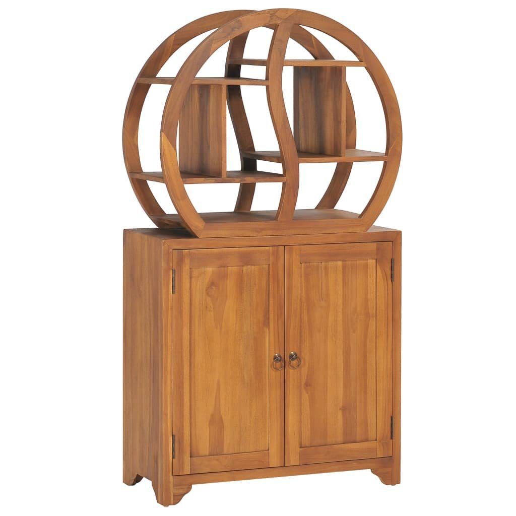 vidaXL Schranksystem Schrank mit Yin-Yang-Regal 70x30x130 cm Massivholz (1-St)