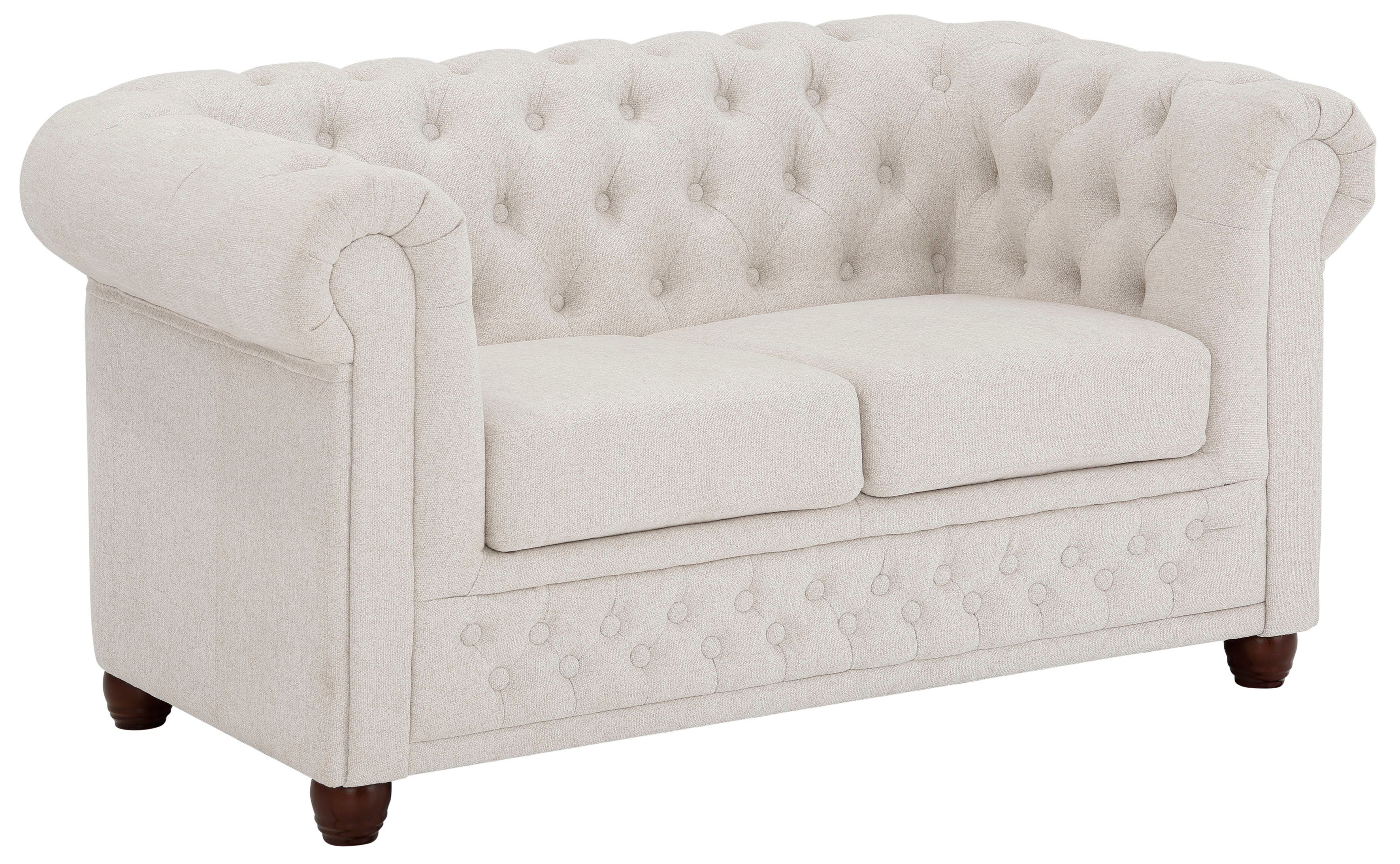 Home affaire Chesterfield-Sofa "New Castle" mit hochwertiger Knopfheftung i günstig online kaufen
