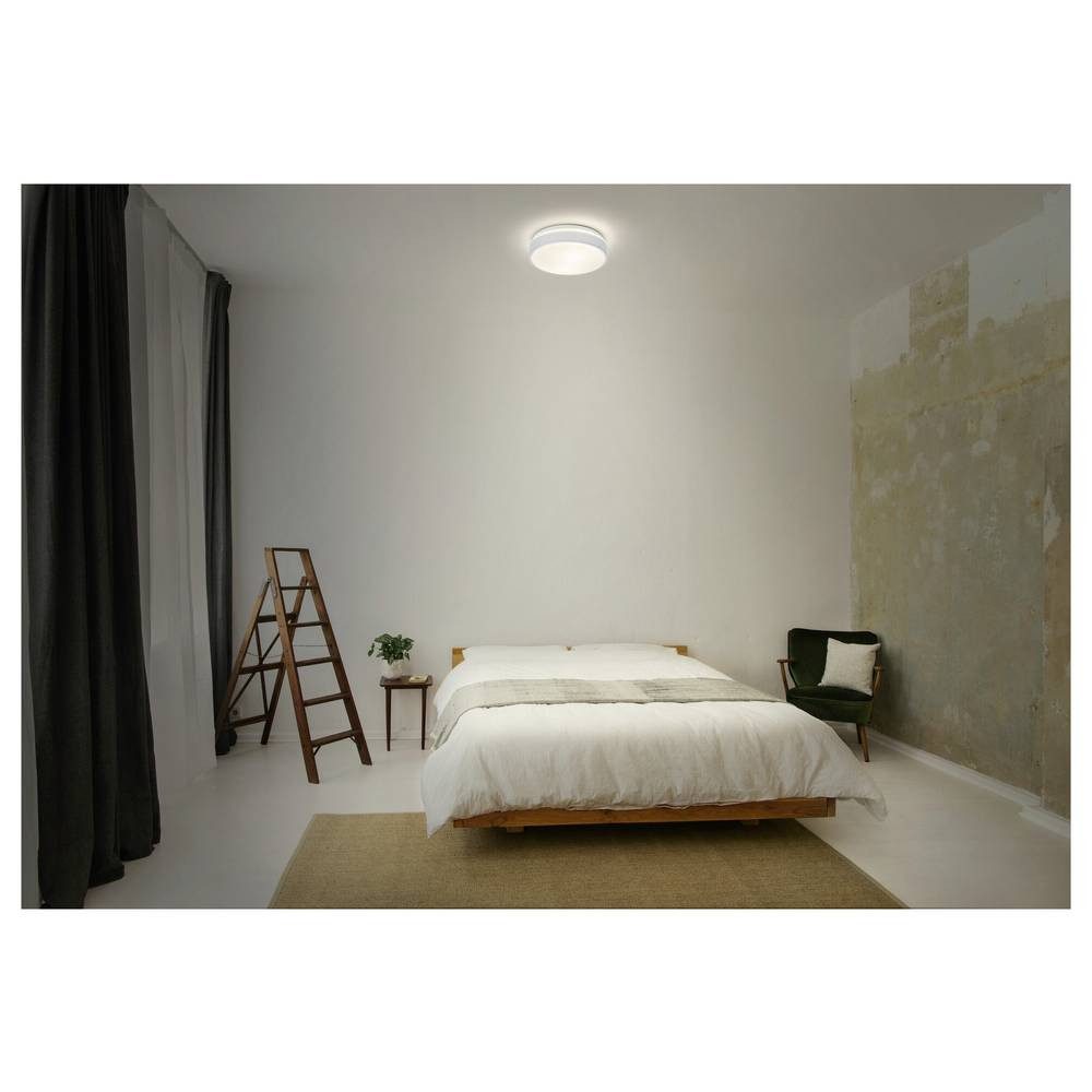 Osram Deckenleuchte Essential Orbis E27 280mm 2 Lamp White Deckenleuchte LED E27 Weiß, Deckenmontage möglich