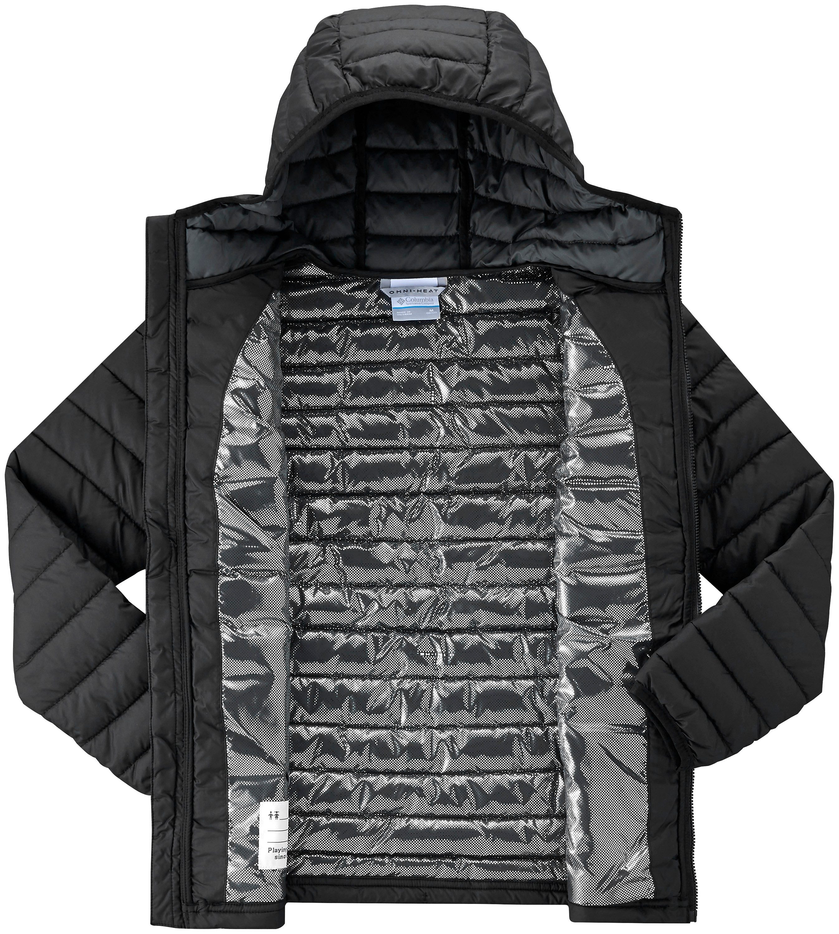 Columbia Steppjacke Powder Lite II Hooded Jacket Übergangsjacke und Winterjacke für Kinder