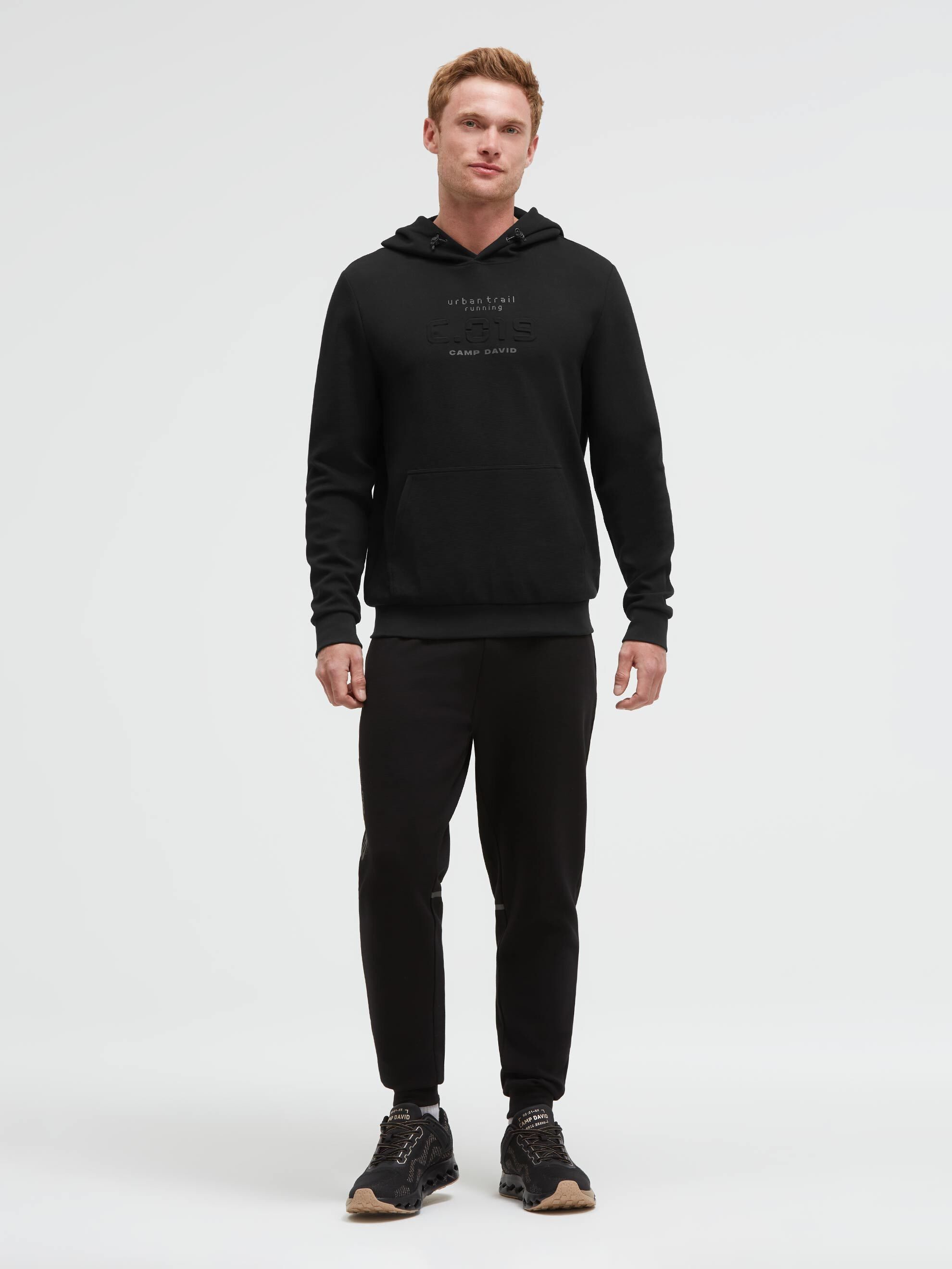 CAMP DAVID Kapuzensweatshirt mit reflektierenden Details – Bild 4 von 5
