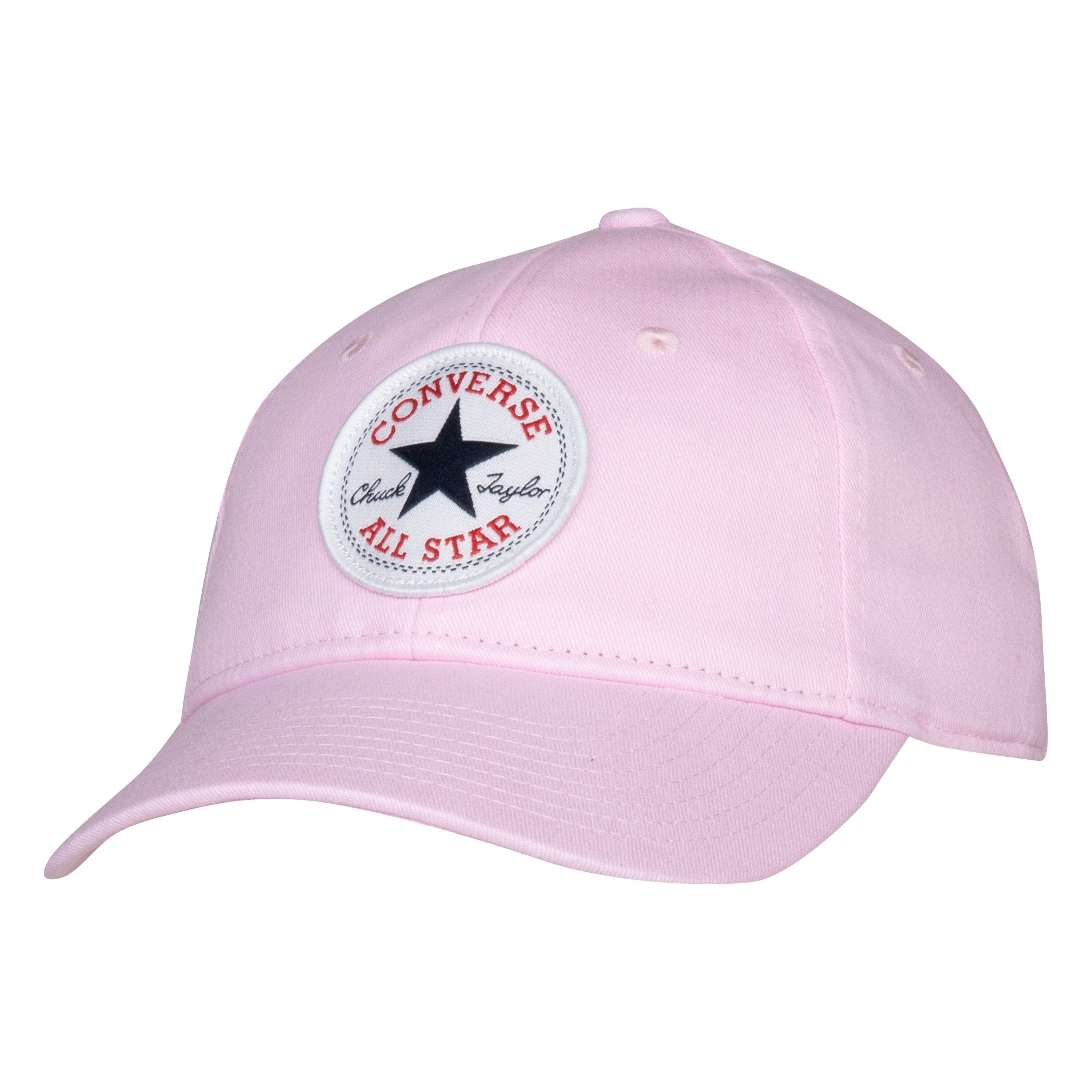 Converse Baseball Cap CAN CHUCK PATCH CURVE BRIM HAT für kids 8-15 Jahre mit gebogenem Schirm, 6-Panel-Design, bestickte Optik