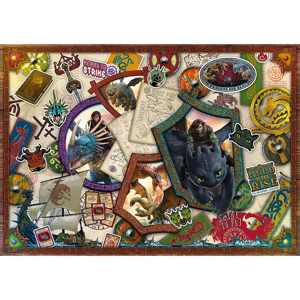 Trefl Puzzle Trefl, Dragon, 1000 Teile Puzzle, 1000 Puzzleteile
