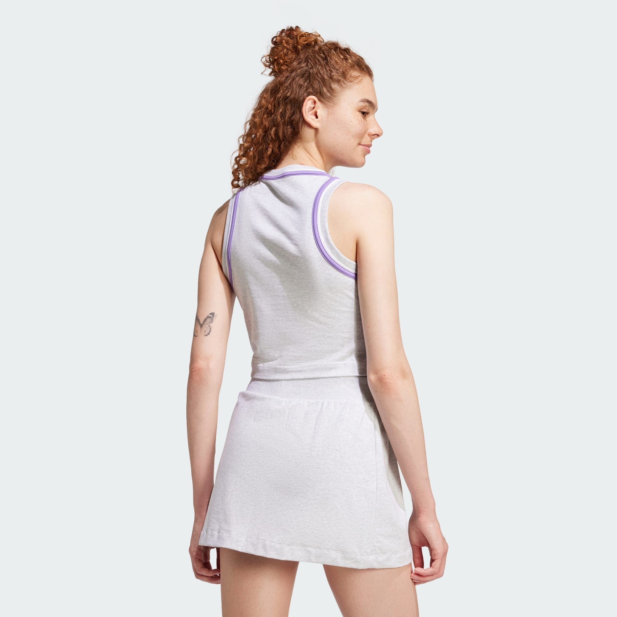 adidas Sportswear Tanktop ESSENTIALS COLOR-POP COTTON CROP-TOP (1-tlg)