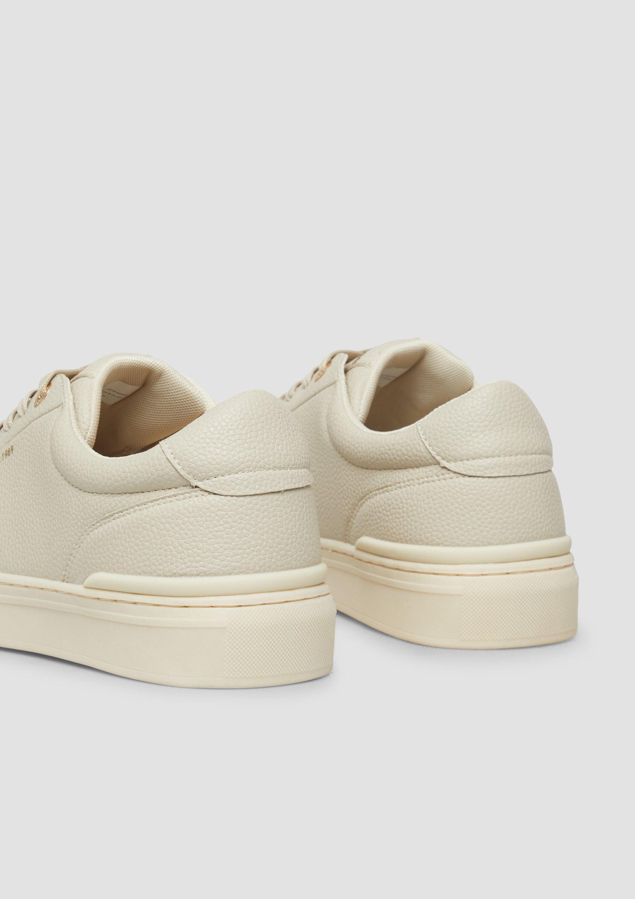 s.Oliver Sneakers Sneaker Legere Sneaker in Leder-Optik