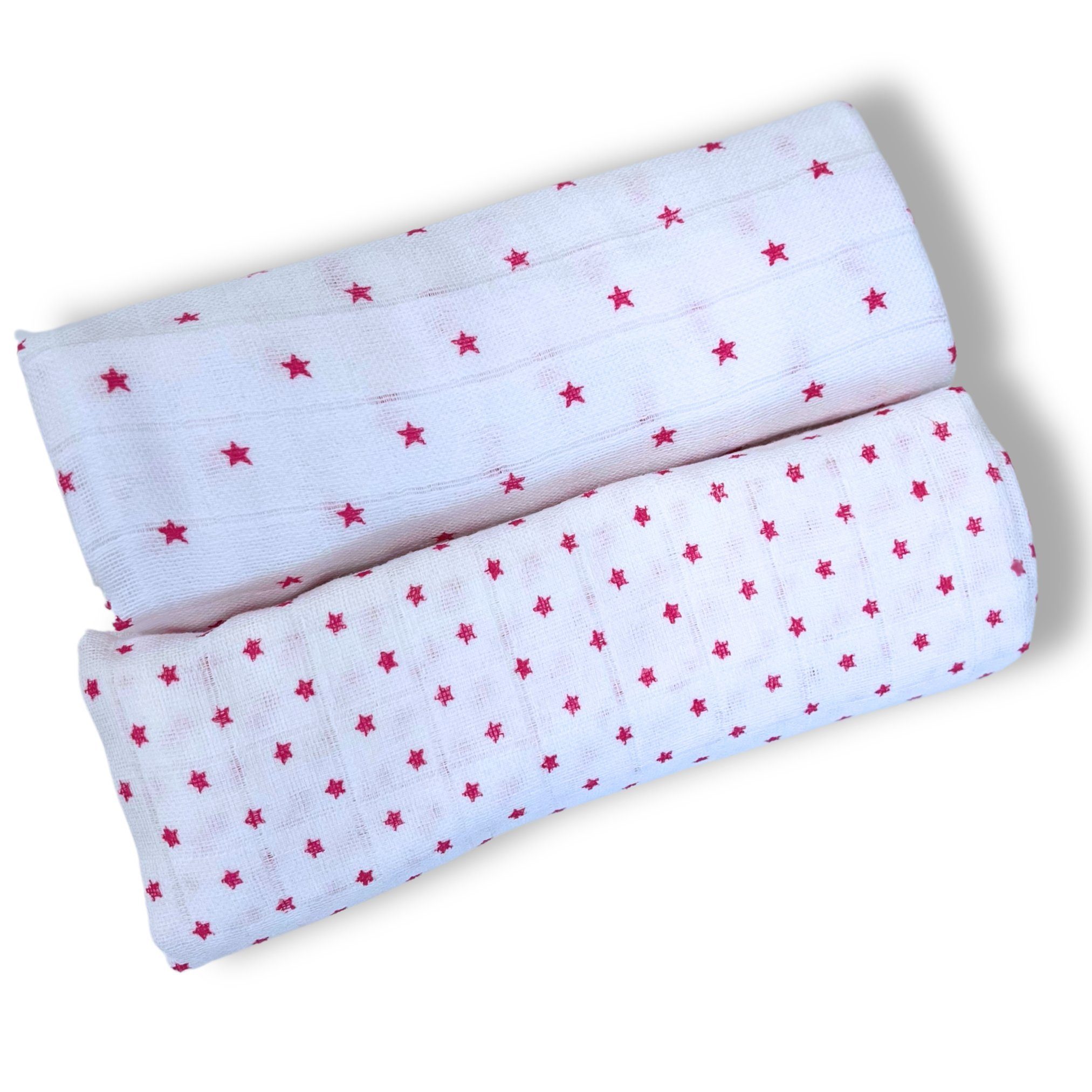 Babymajawelt Тканевые подгузники Stilltuch Set "Stars" XXL, Mulltücher 120x120cm, 2er Pack (Packung, 2-St., Starter Set), Made in Europe, Sterne, besonders hautfreundlich und atmungsaktiv