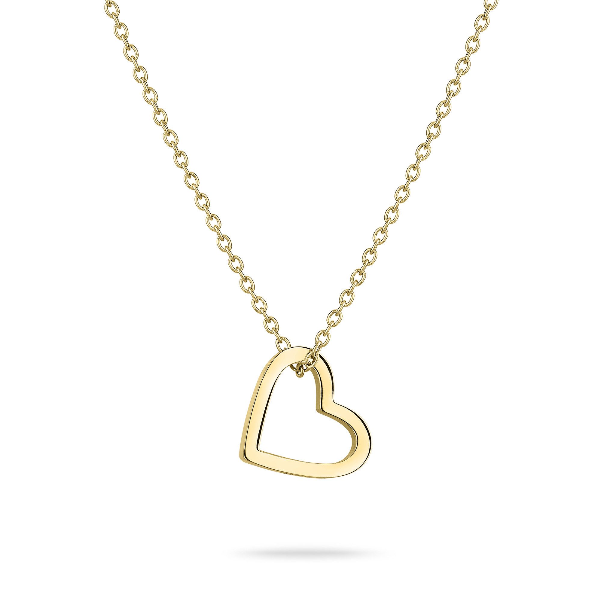 Kette mit Anhänger Halskette Edelstahl