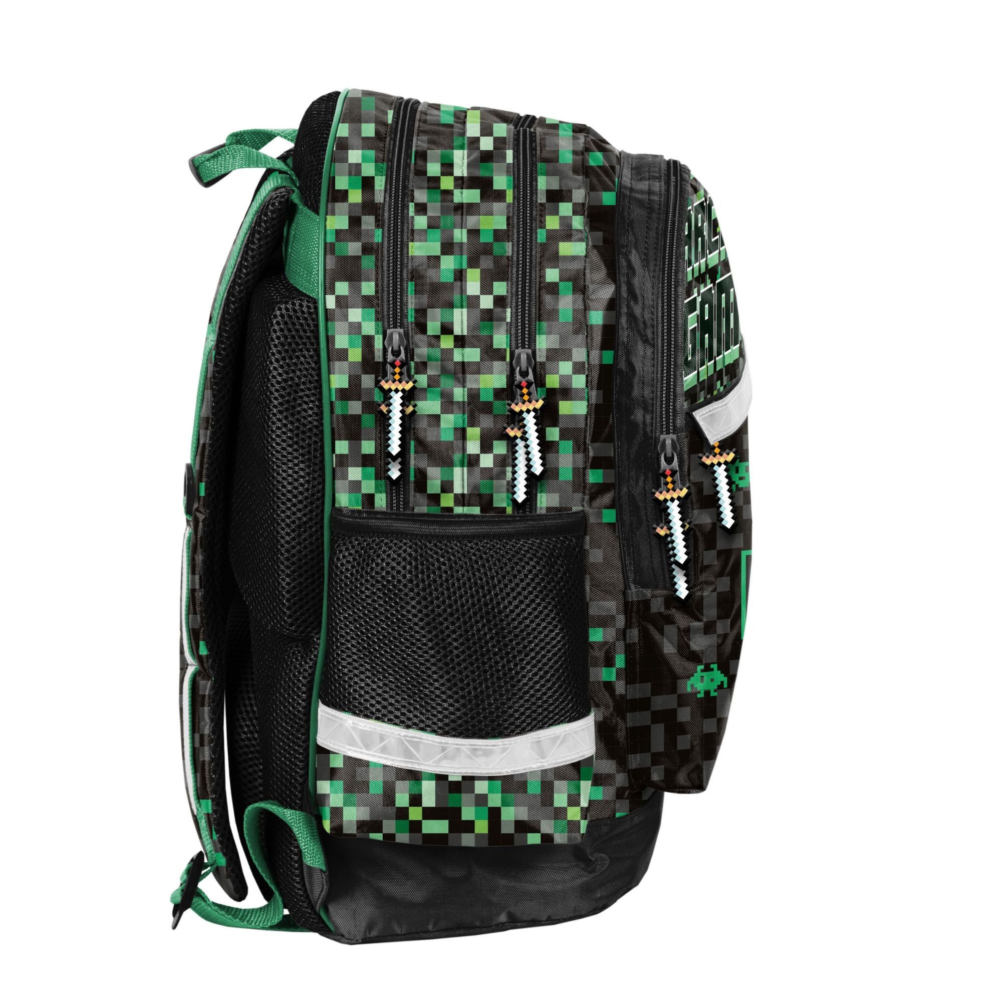 PASO Schulranzen "Game" (Schulset, 3-teilig), mit Rucksack, Turnbeutel + befüllter Federmappe