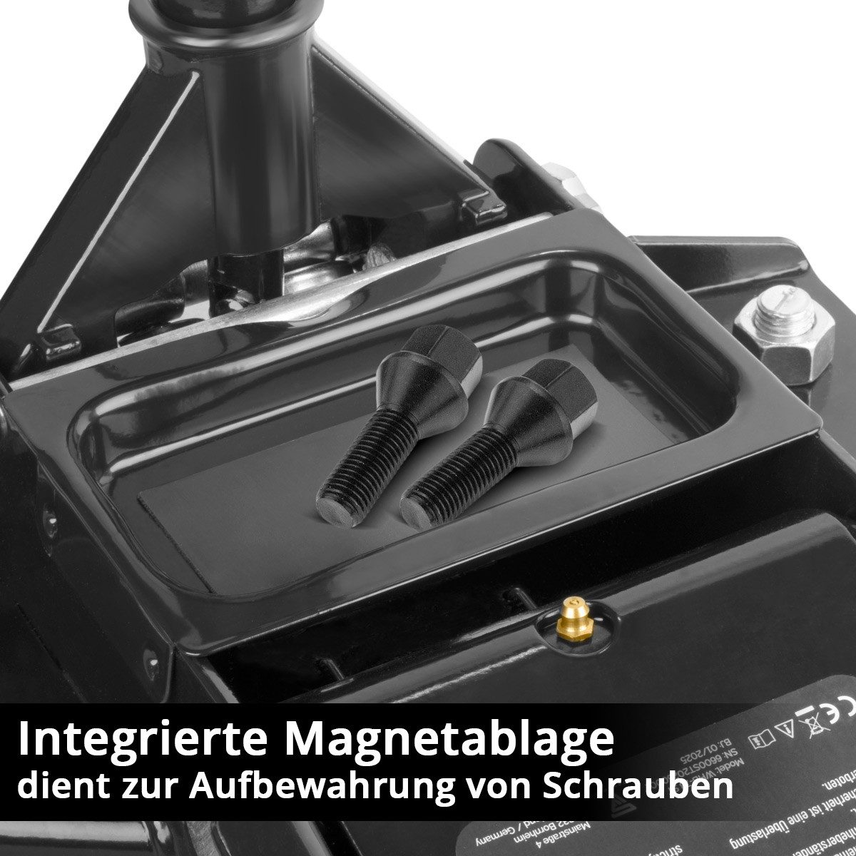 STAHLWERK Wagenheber Wagenheber 3 t 73-500mm extraflacher hydraulischer Rangierwagenheber