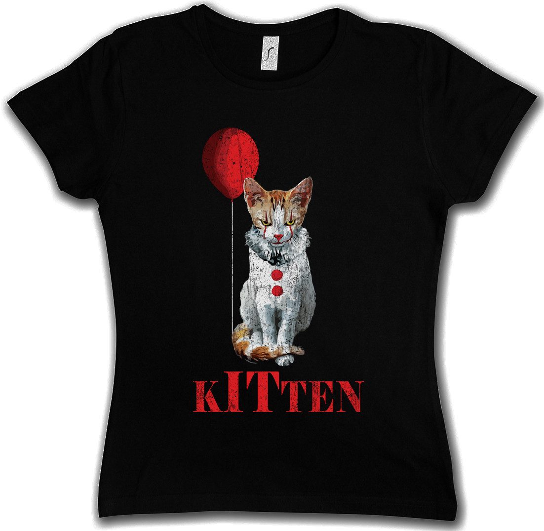 Urban Backwoods Print-Shirt It Kitten Damen günstig online kaufen