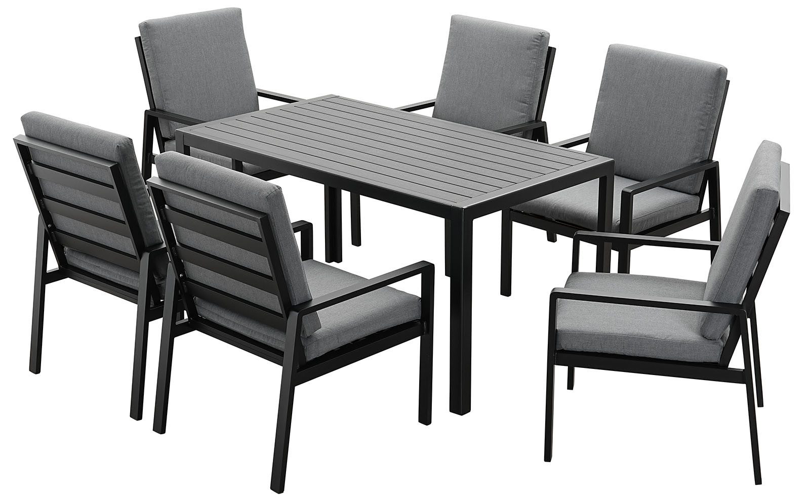MeXo Gartenlounge-Set Gartenmöbel Set Aluminium, (Garten günstig online kaufen