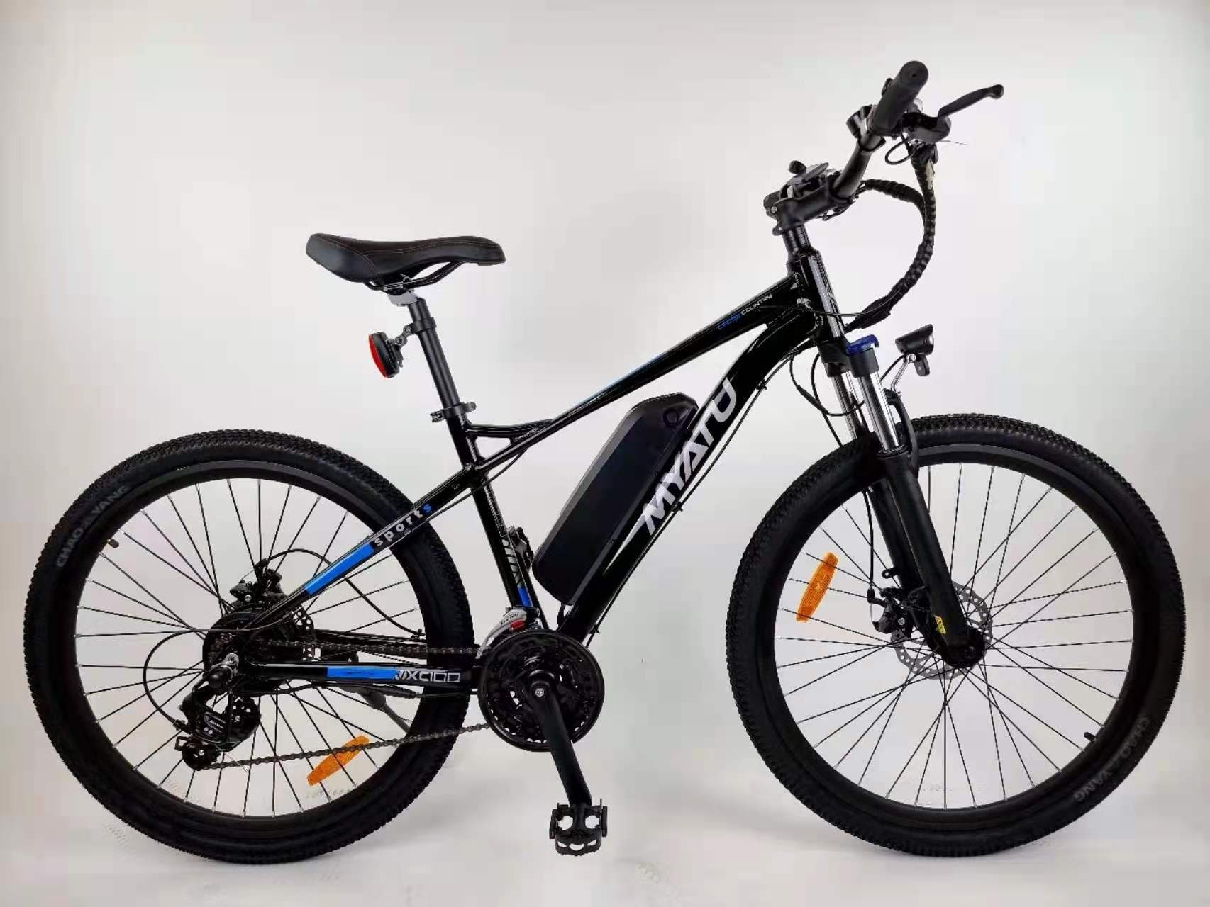 Myatu Shimano E-Bike Lithium-Akku, 21 Batterie 360,00 Kettenschaltung, E-Bike mit 10Ah Gang, 27,5 21 Wh Myatu Gang, Zoll