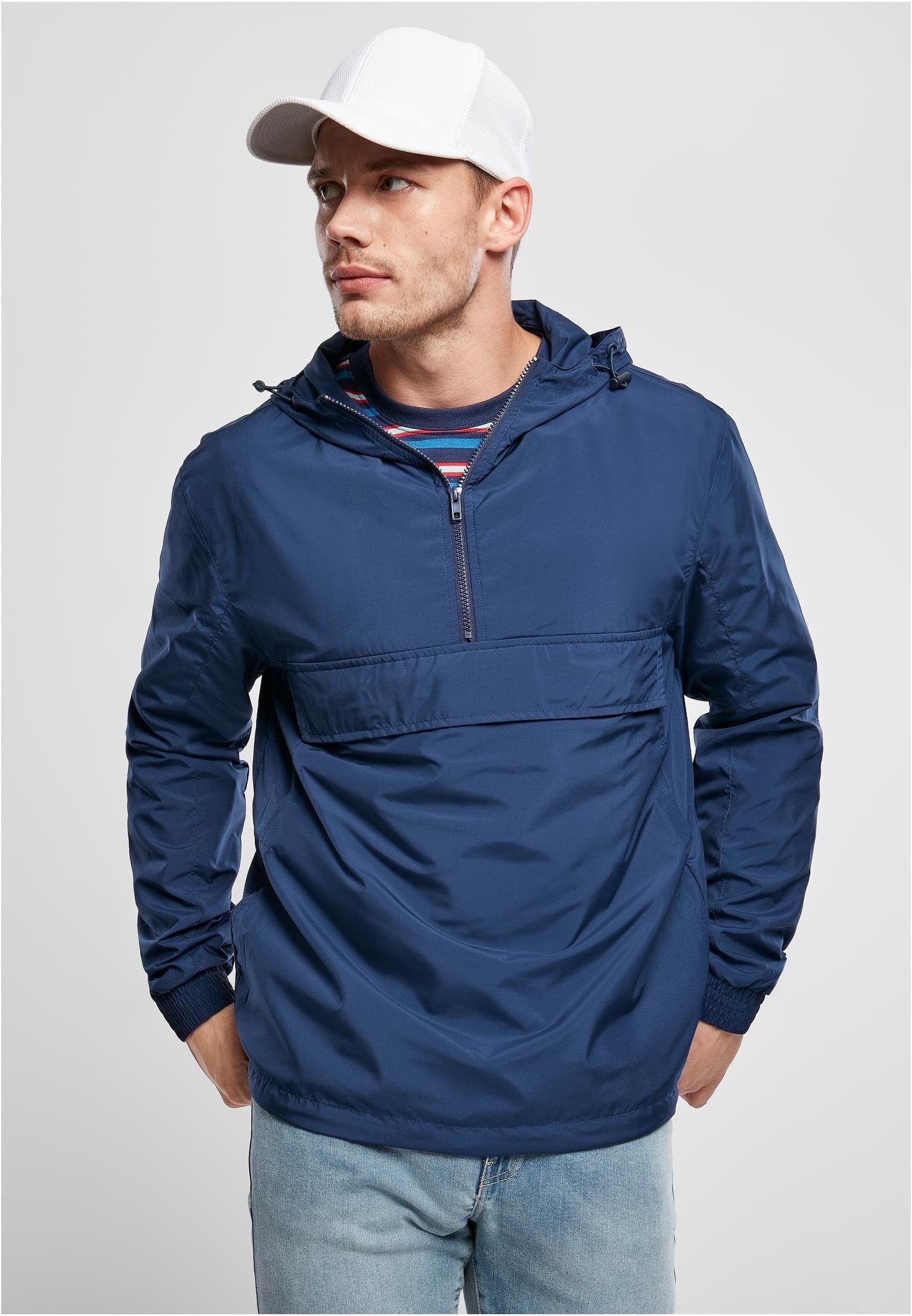 Pull Jacket URBAN Over Sommerjacke (1-St) Basic Herren darkblue CLASSICS