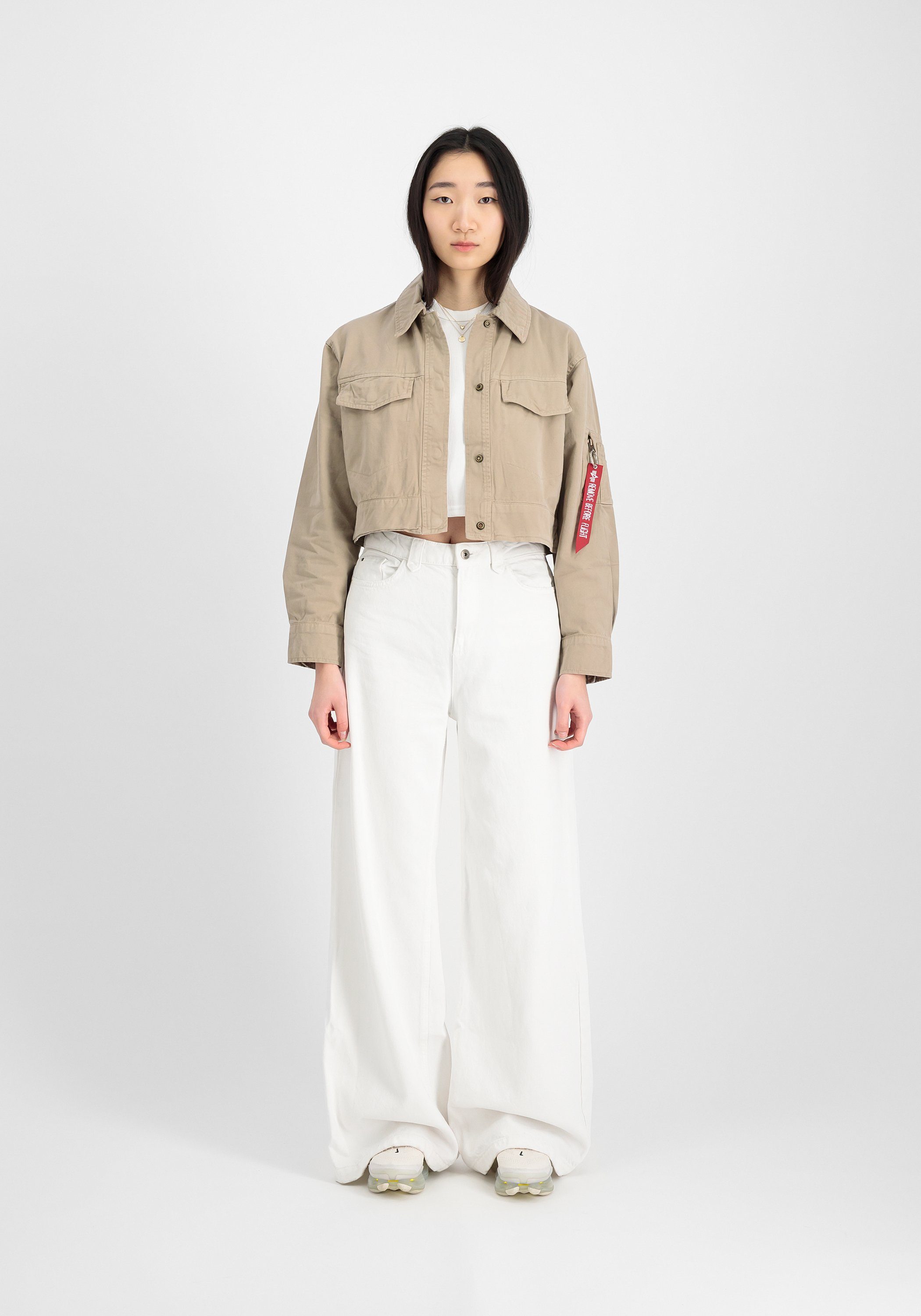 Alpha Industries Bomberjacke Deck Jacket Cropped Wmn