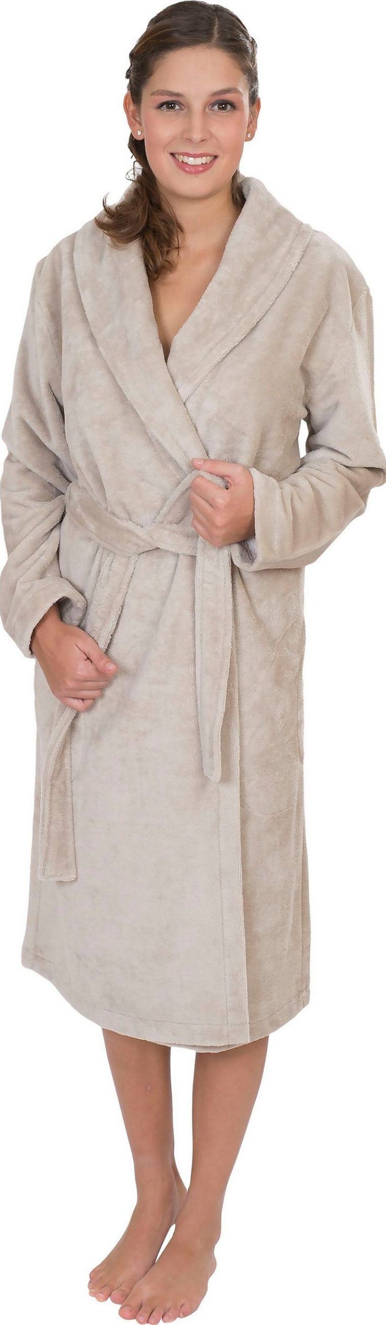 Wewo fashion Bademantel Da-Bademantel 115 cm