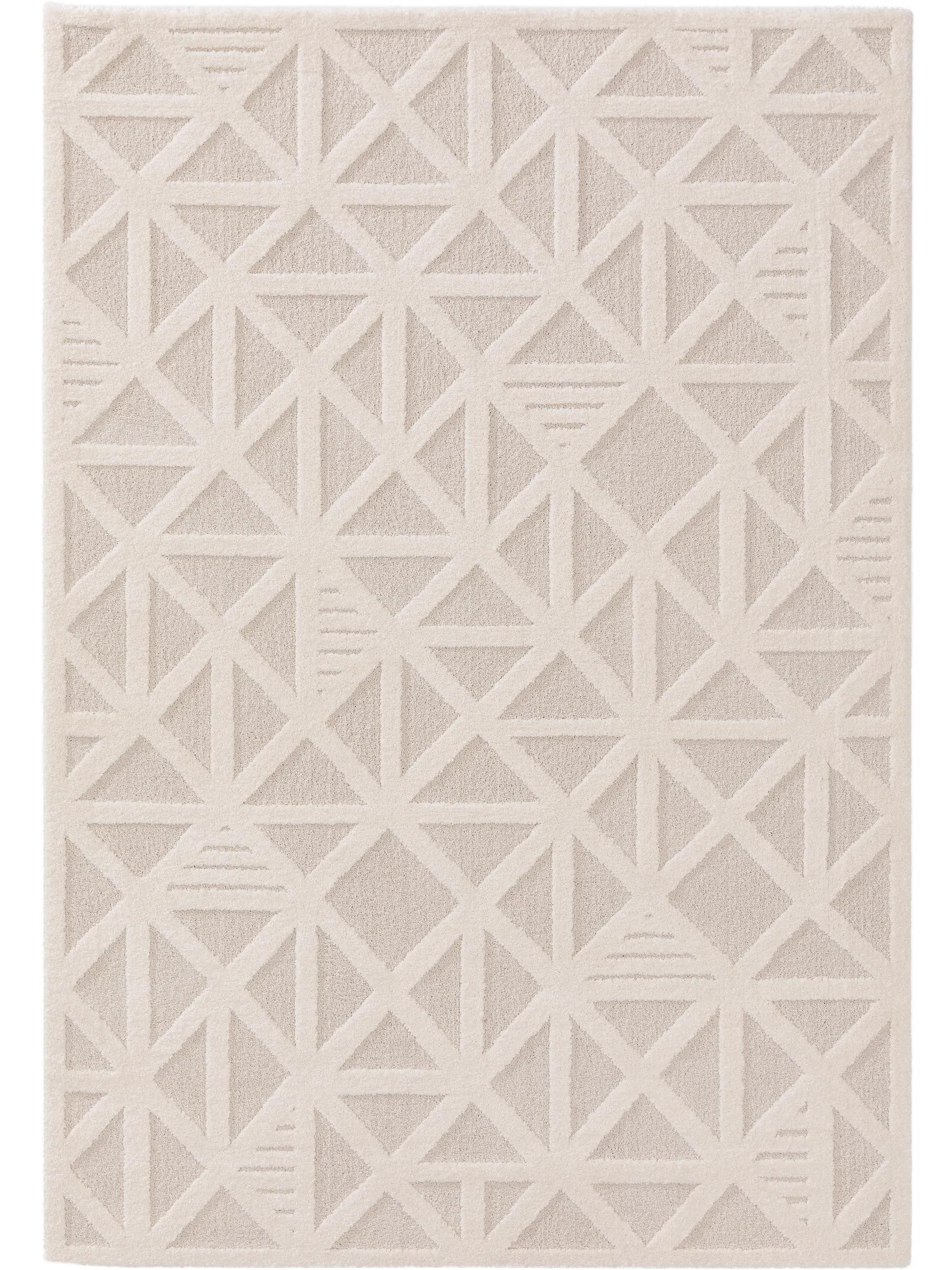 benuta Teppich Eve, rechteckig, Höhe: 11 mm, Teppich Wohnzimmer, Schlafzimmer, Esszimmer, Flur, Kunstfaser, Cozy