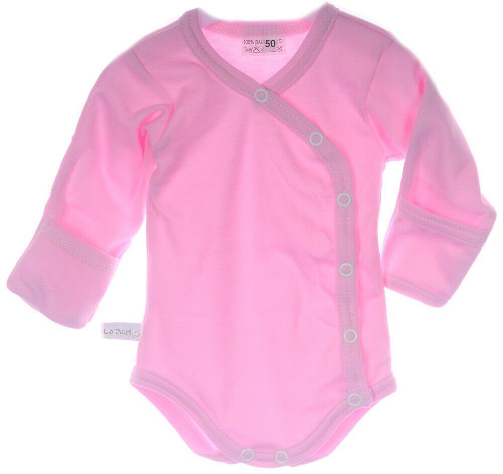 La Bortini Erstausstattungspaket Baby Set 12 Teile Body Strampler Strumpfhosen Shirt Socken Latz (Geschenk zur Geburt, im Box, für Frühchen, Mädchen, Babys, Bekleidung für Neugeborene) Geschenk Set für Neugeborene, 44 50 56 62 68 aus Baumwolle