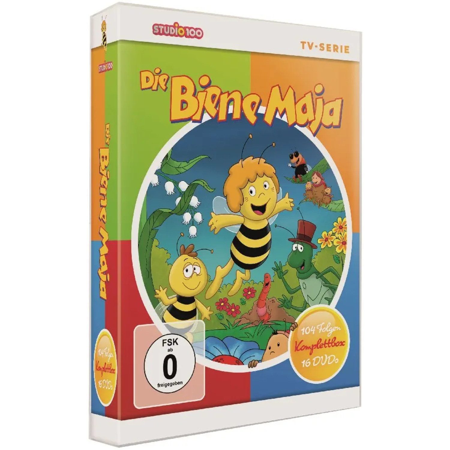 Leonine DVD Die Biene Maja (Klassik),16 DVD (TV-Serien Komplettbox)
