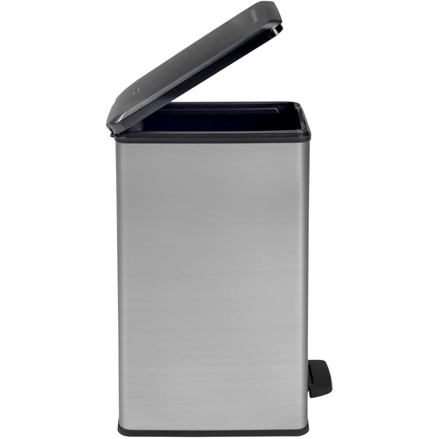 Curver Mülleimer 213298, Slim Bin 40l Abfalleimer mit Pedal